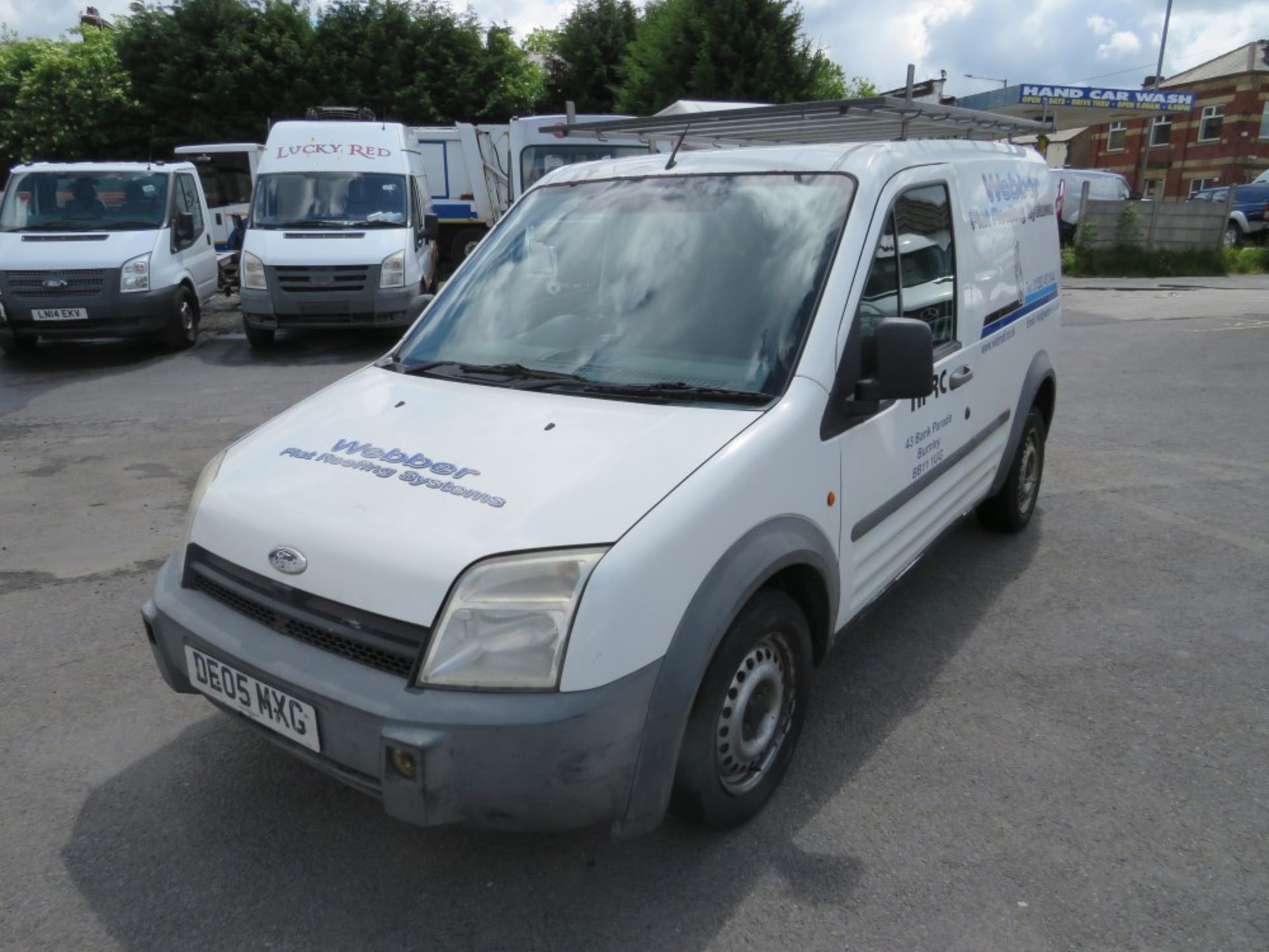 05 reg FORD TRANSIT CONNECT L200 TD SWB, 1ST REG 07/05, TEST 09/20, 201256M NOT WARRANTED, V5 - Image 2 of 6