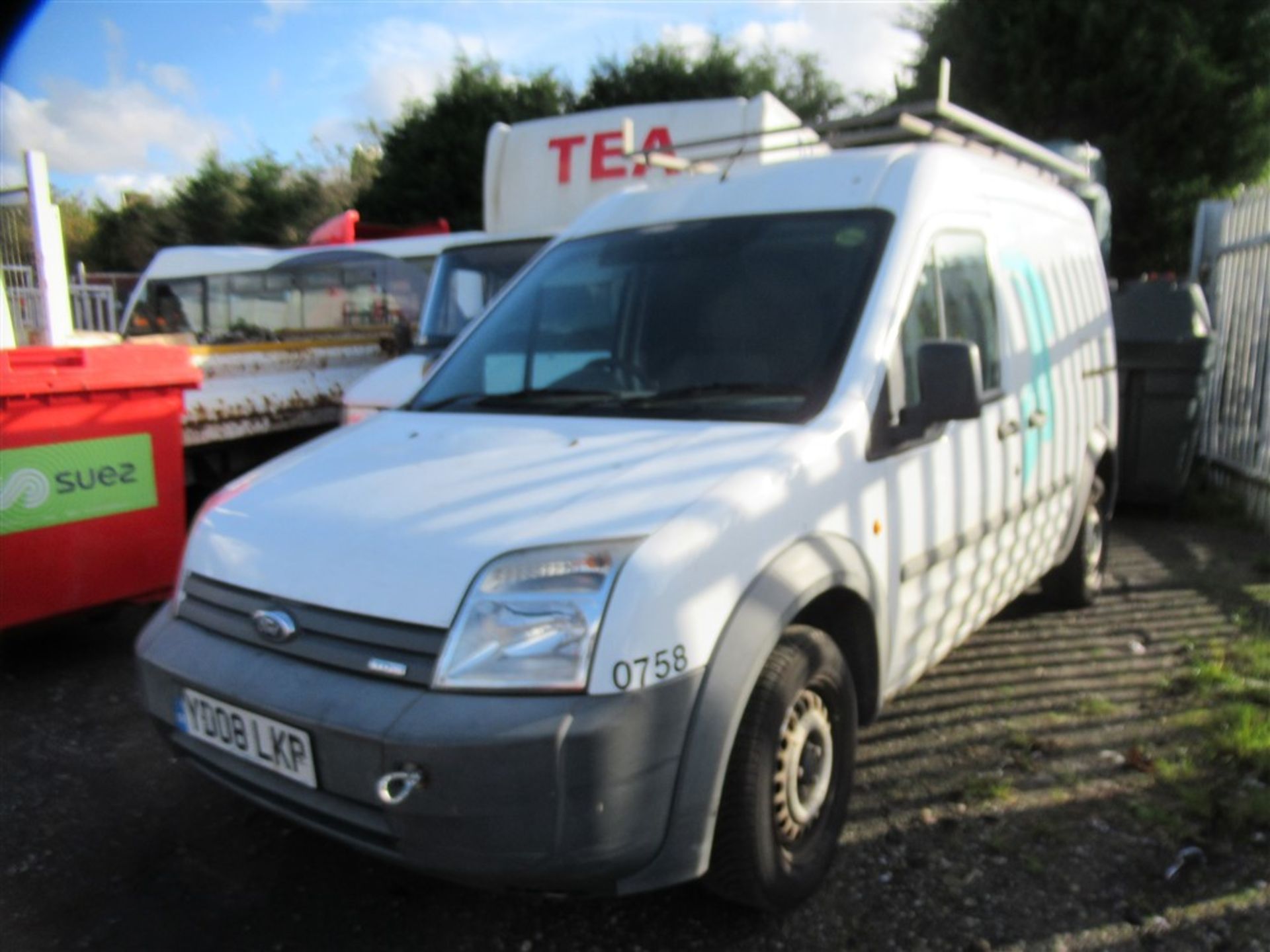 08 reg FORD TRANSIT CONNECT T230 L90, 1ST REG 03/08, OLD STYLE V5 HERE, 1 OWNER FROM NEW - Image 2 of 5