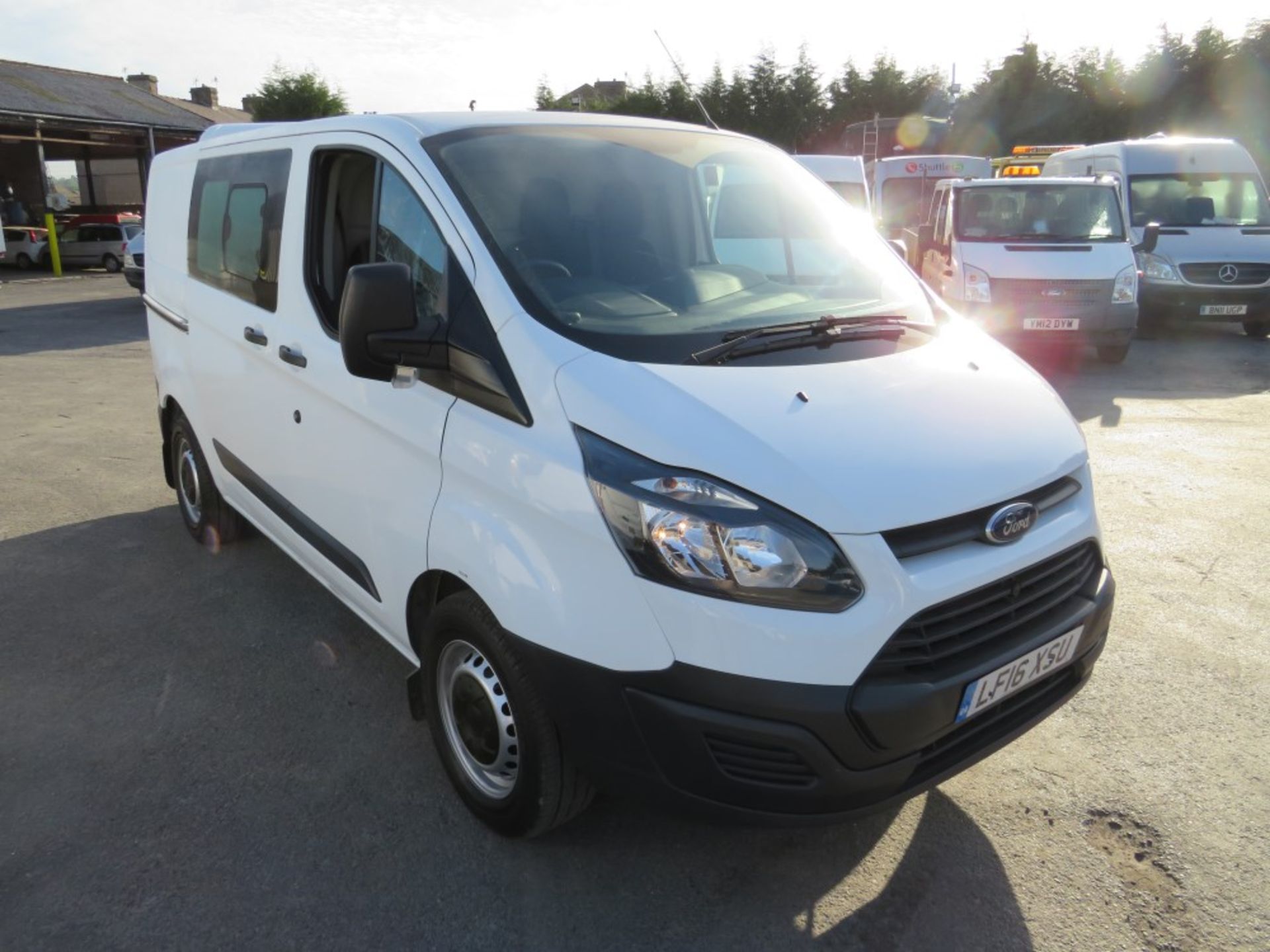 16 reg FORD TRANSIT CUSTOM 310 ECO-TECH, 1ST REG 05/16, TEST 05/21, 24271M, V5 HERE, 1 FORMER KEEPER