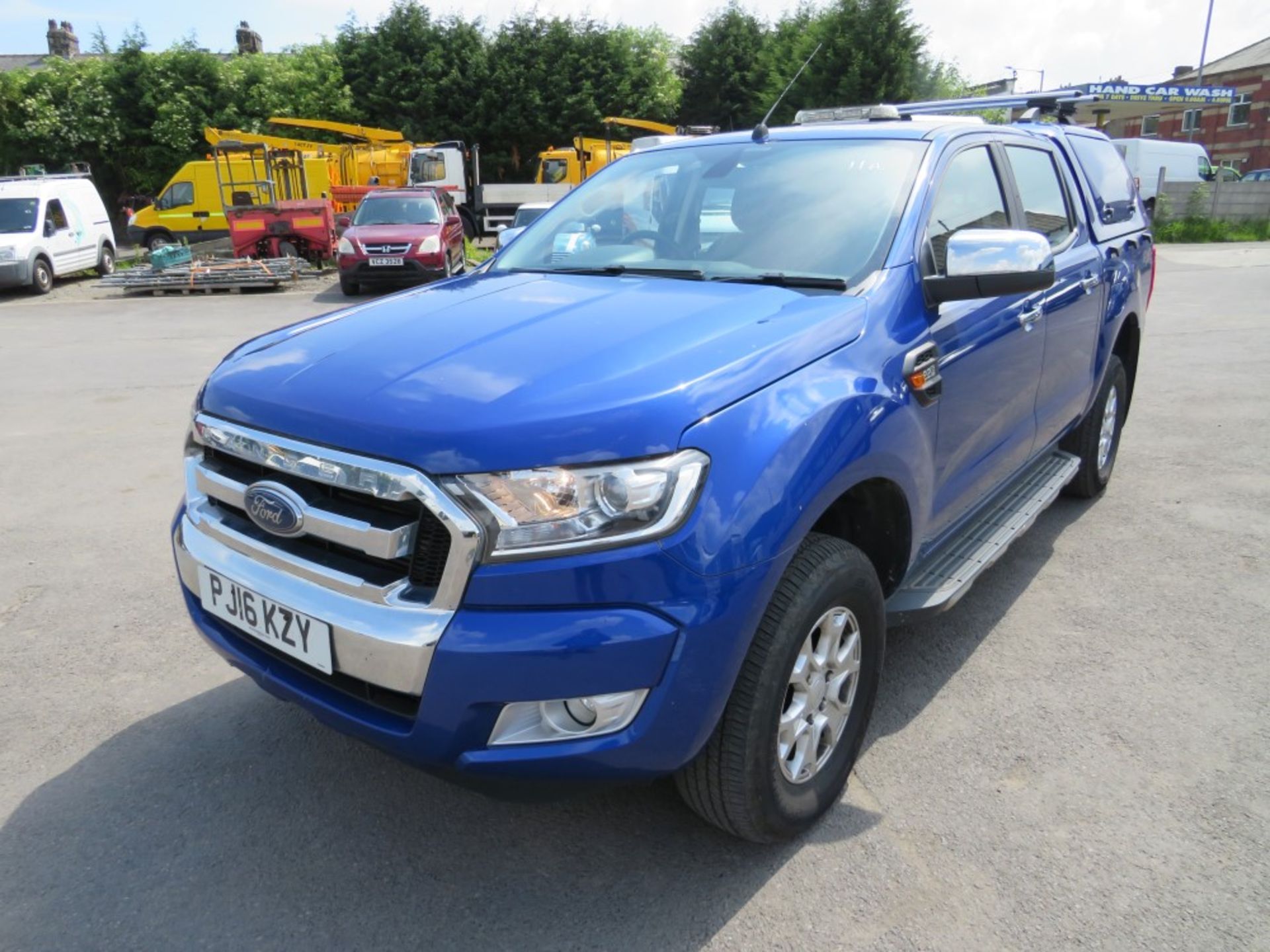 16 reg FORD RANGER XLT 4 X 4 DCB TDCI PICKUP, 1ST REG 05/16, TEST 11/20, 112319M WARRANTED [NO VAT] - Image 2 of 5