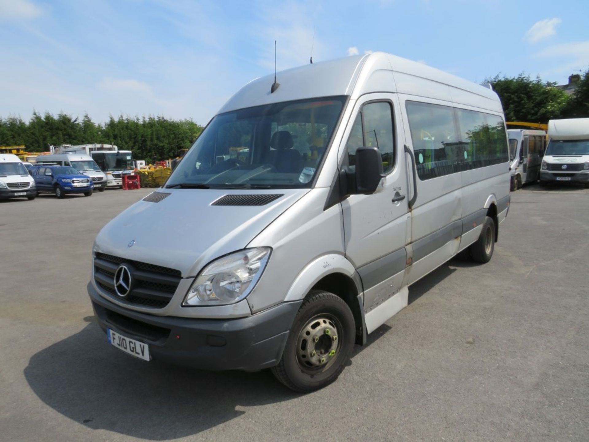 10 reg MERCEDES SPRINTER 513 CDI MINIBUS, 1ST REG 04/10, TEST 03/21, 494949KM, V5 HERE, 1 OWNER FROM - Image 2 of 6