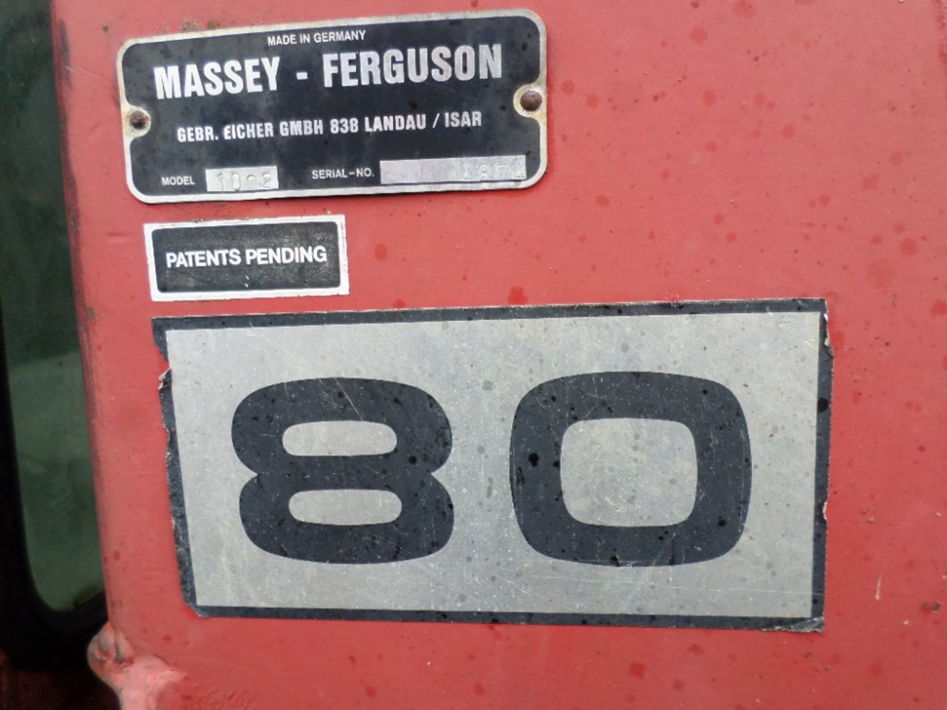 V reg MASSEY FERGUSON 575 2WD TRACTOR C/W 80 POWER LOADER (LOCATION SHEFFIELD) 5259 HOURS, NO V5 ( - Image 12 of 12