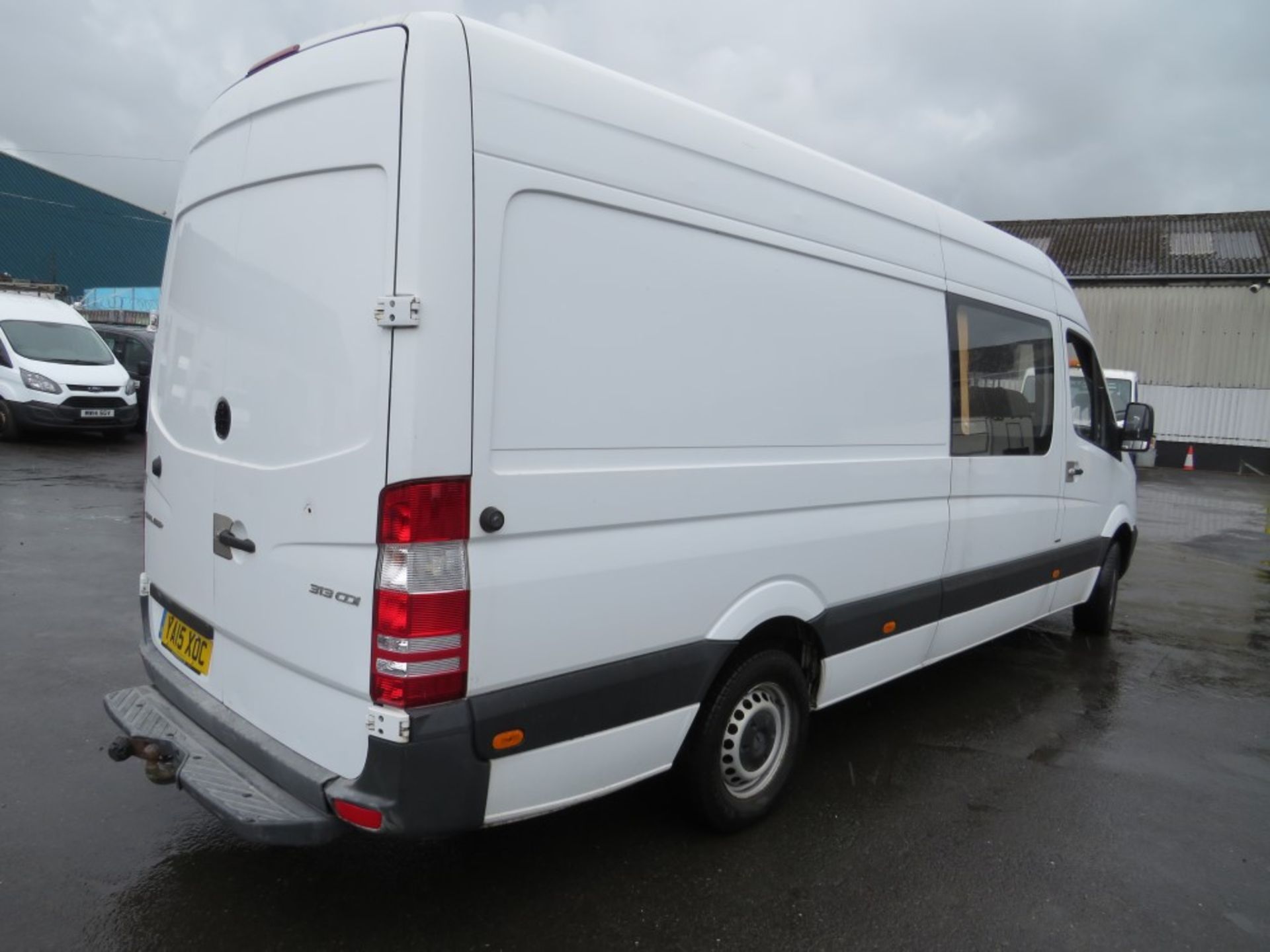 15 reg MERCEDES SPRINTER 313 CREW VAN, 1ST REG 07/15, TEST 07/20, 140996M, V5 HERE, 1 OWNER FROM NEW - Image 4 of 7