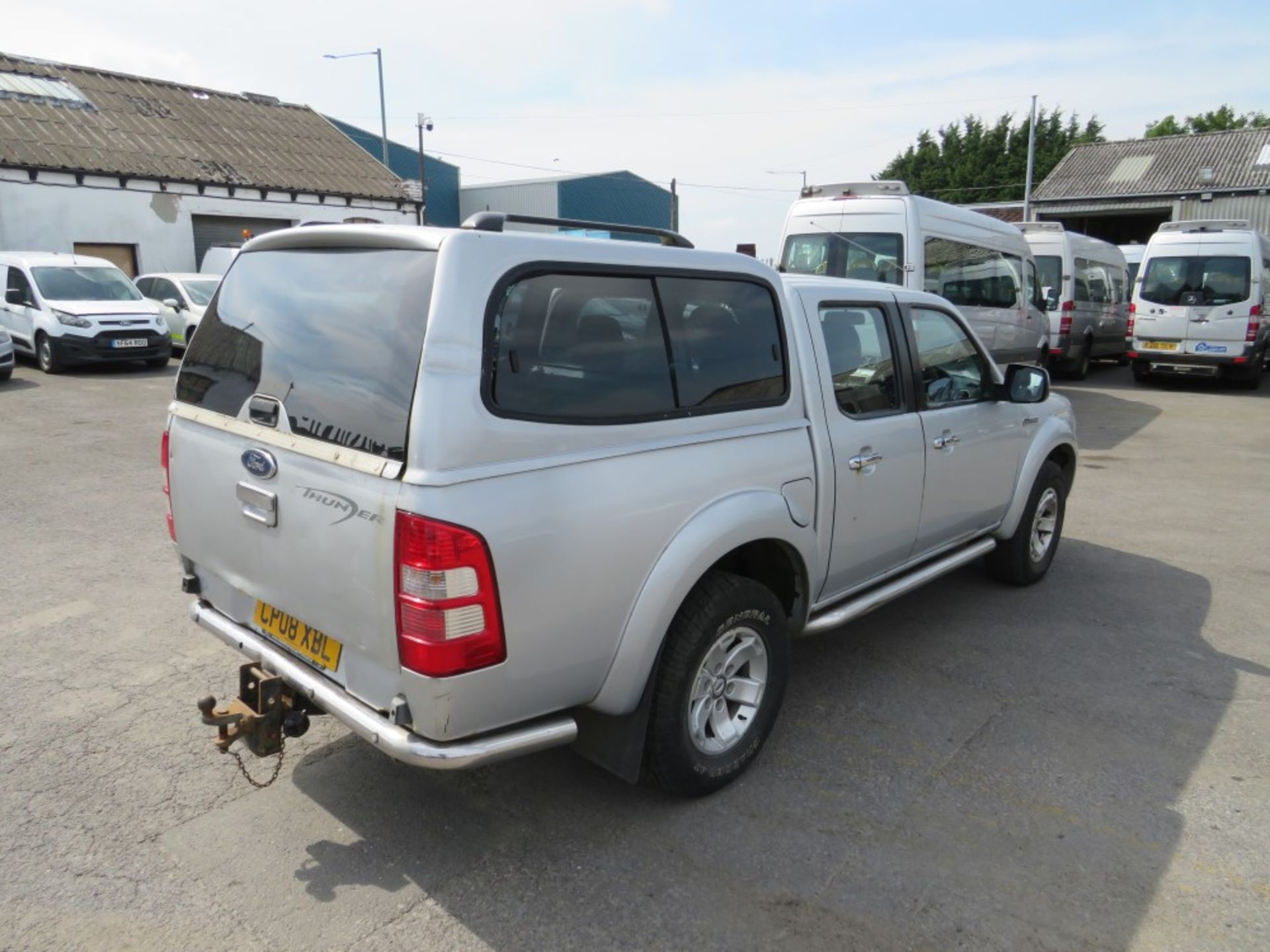 08 reg FORD RANGER THUNDER D/C 4WD PICKUP, 1ST REG 07/08, TEST 12/20, 181349M, V5 HERE, 4 FORMER - Image 4 of 5