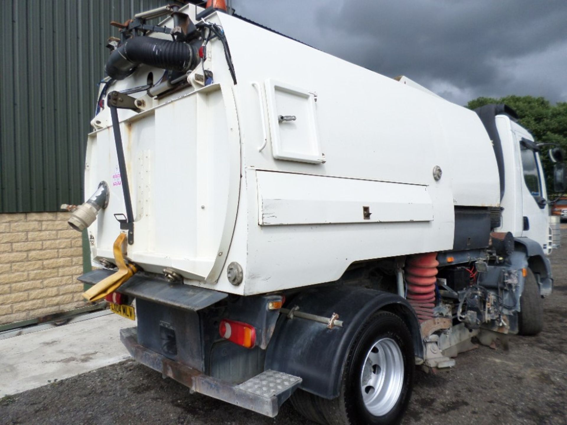 04 reg DAF LF 55.160 JOHNSON SWEEPER (LOCATION SHEFFIELD) 1ST REG 04/04, 93408M, V5 HERE, 2 FORMER - Image 3 of 15