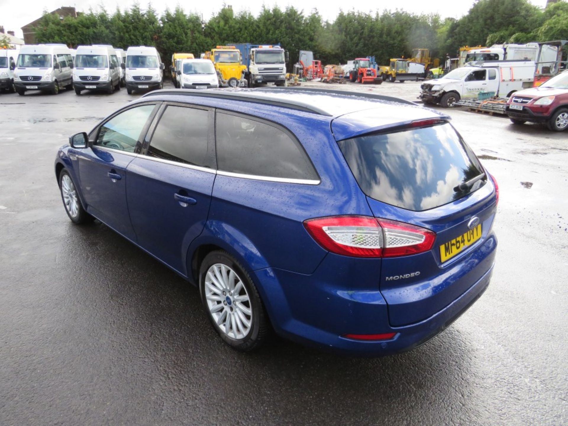 64 reg FORD MONDEO ZETEC TDCI, 1ST REG 10/14, 100981M, V5 HERE [NO VAT] - Image 3 of 6