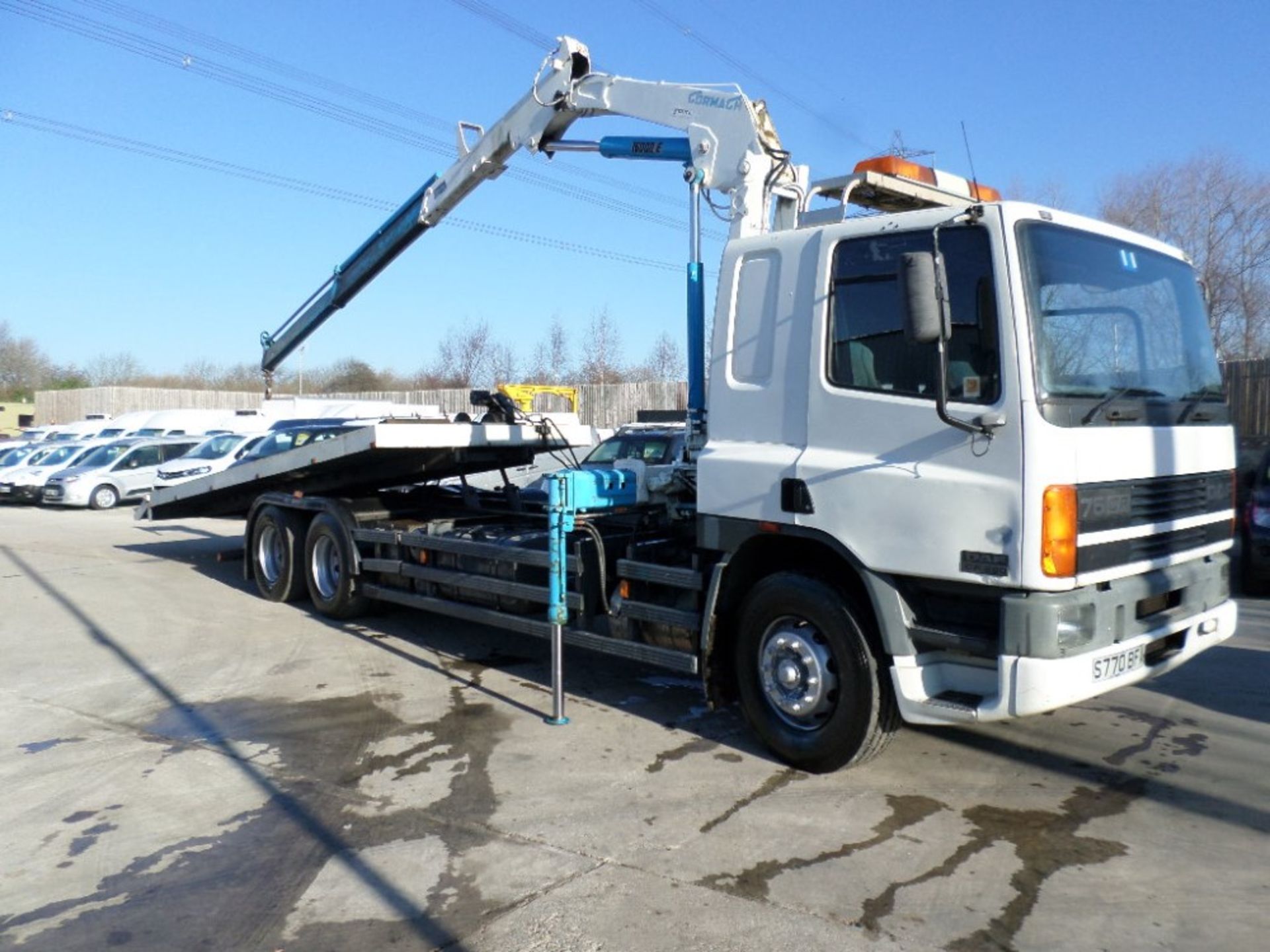 S reg DAF FAS 75 CF.290 TILT & SLIDE PLANT BODY C/W HYD WINCH (LOCATION SHEFFIELD) 1ST [+ VAT]