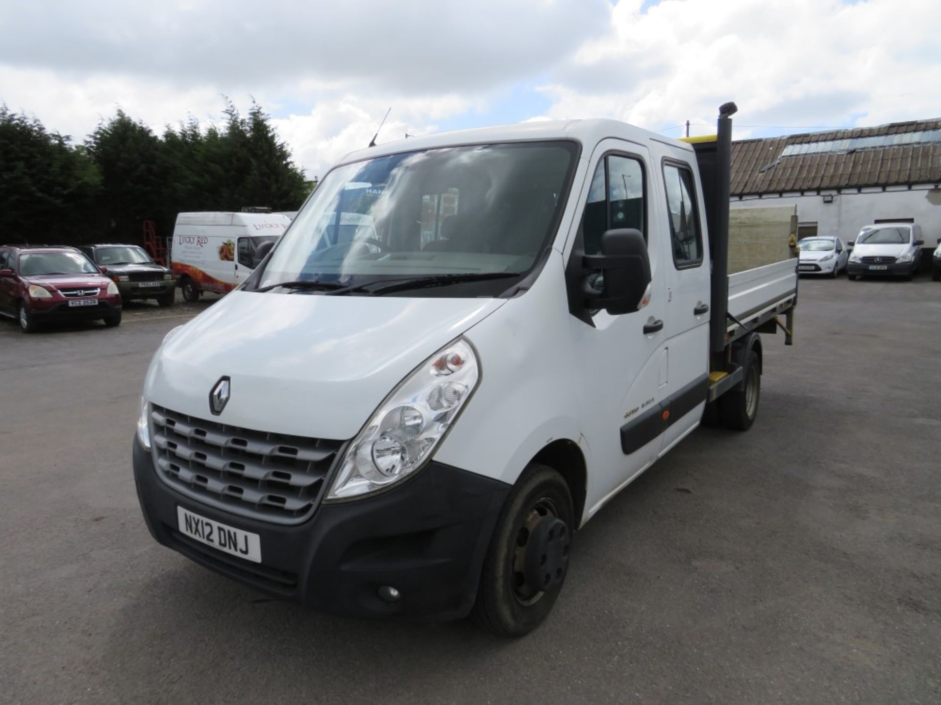 12 reg RENAULT MASTER ML35 DCI DRW DROPSIDE, 1ST REG 07/12, TEST 01/21, 186555M WARRANTED, V5 - Image 2 of 5