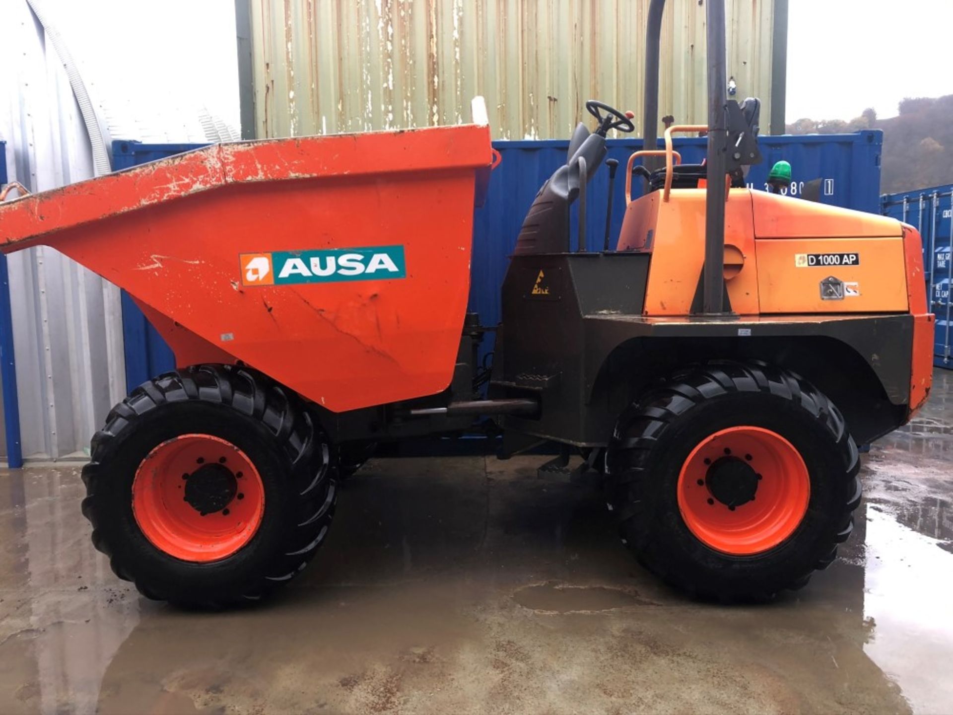 2014 MODEL AUSA 10 TON DUMPER (LOCATION TODMORDEN) 1752 HOURS (RING FOR COLLECTION DETAILS) [+ VAT]