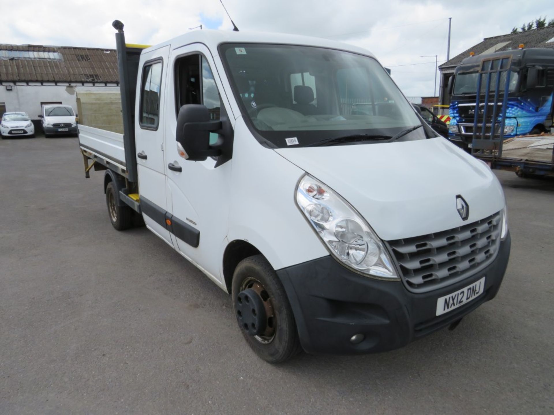 12 reg RENAULT MASTER ML35 DCI DRW DROPSIDE, 1ST REG 07/12, TEST 01/21, 186555M WARRANTED, V5