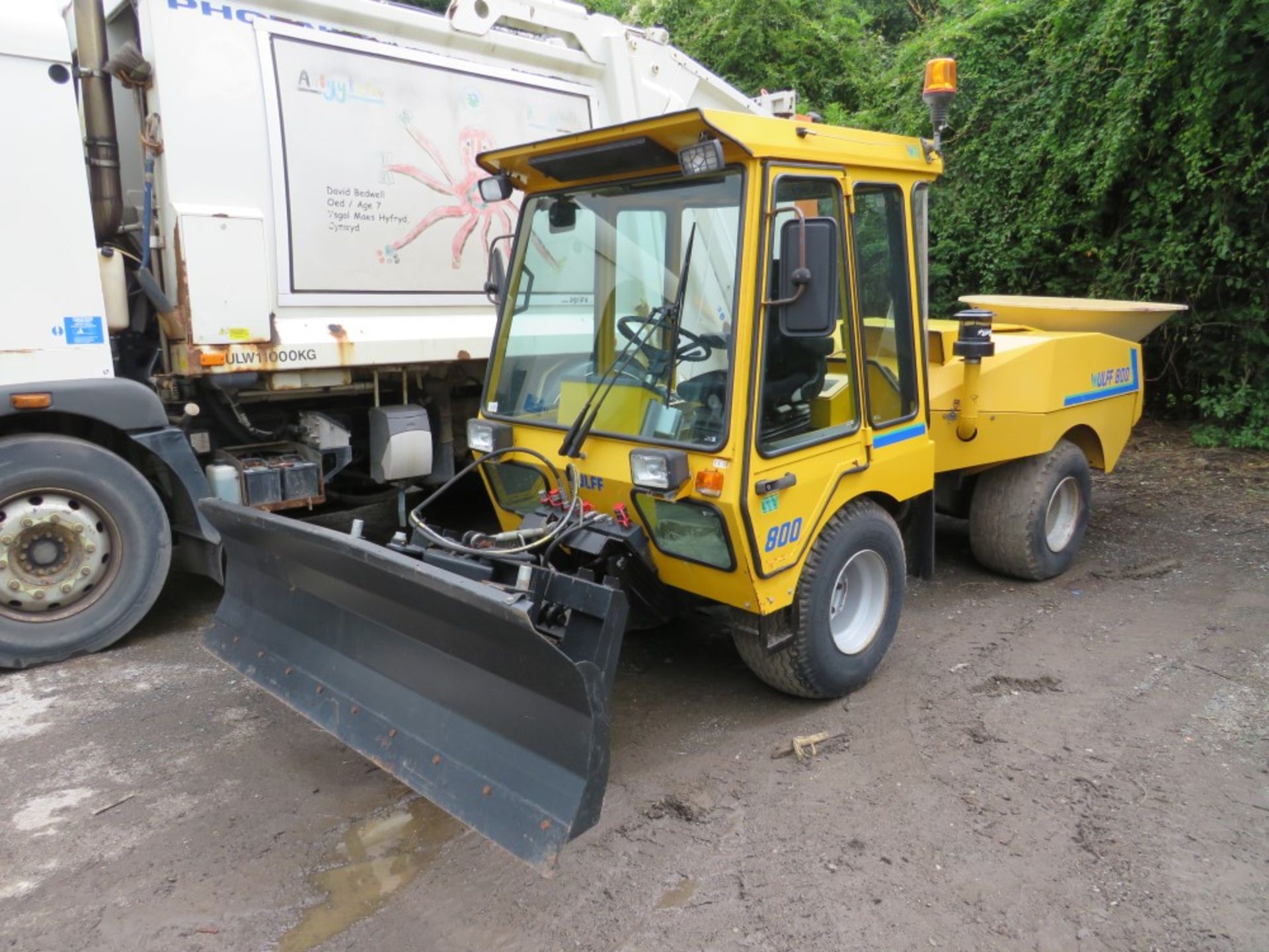 1996 WULFF 800 ATV 4WD MULTI TOOL C/W SNOW PLOUGH & SALT SPREADER, 6764 HOURS NOT WARRANTED [+ VAT]