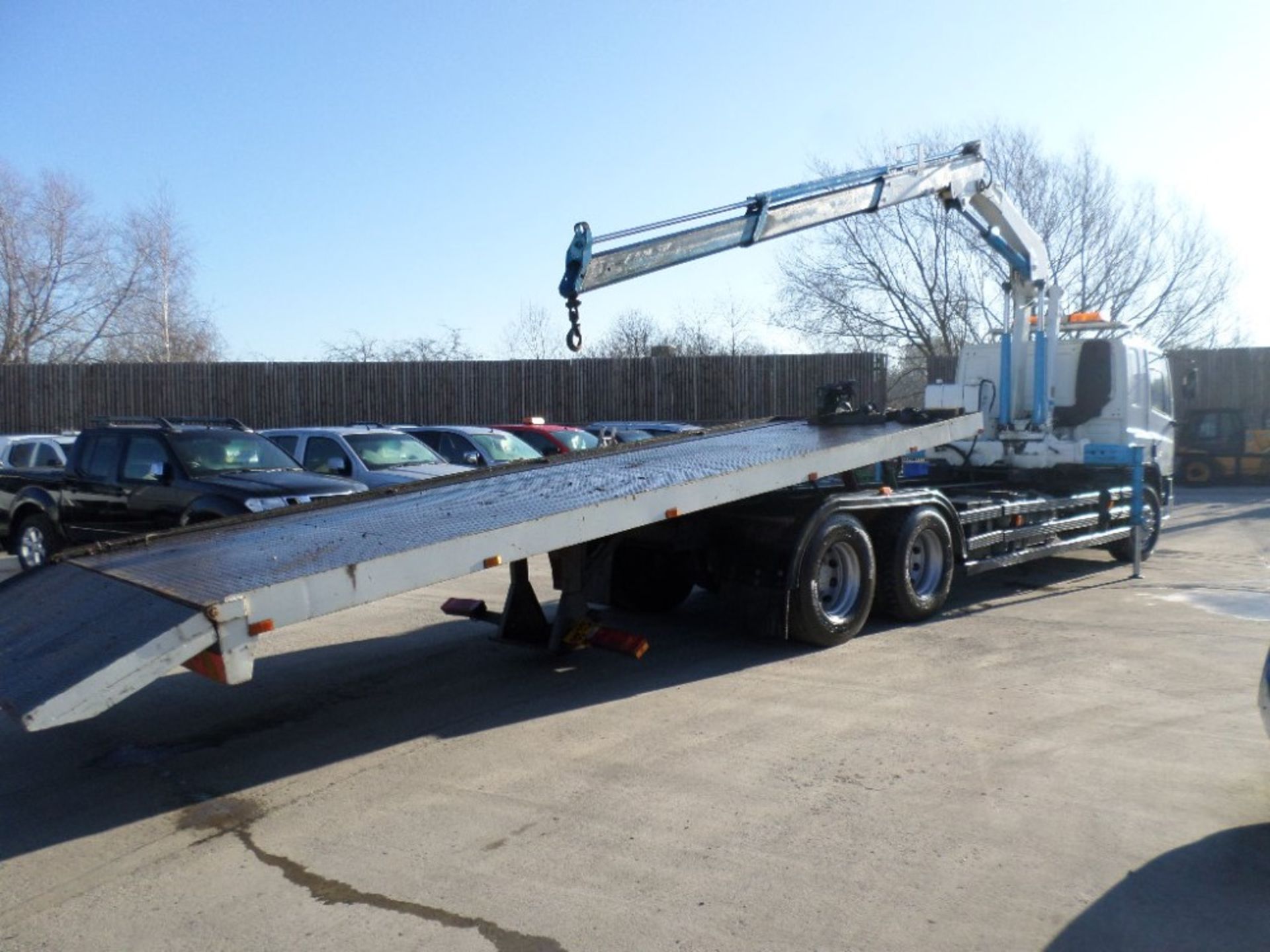 S reg DAF FAS 75 CF.290 TILT & SLIDE PLANT BODY C/W HYD WINCH (LOCATION SHEFFIELD) 1ST [+ VAT] - Image 3 of 5