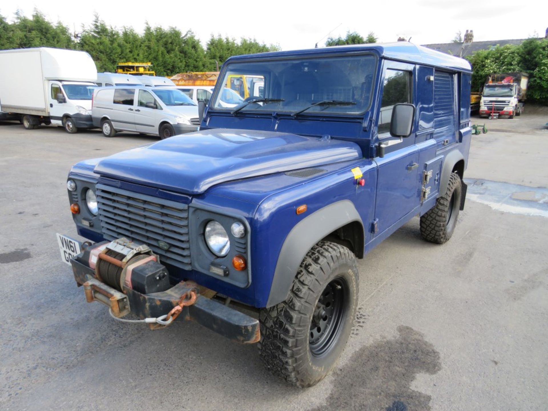 61 reg LAND ROVER DEFENDER 110 HARD TOP TD, 1ST REG 10/11, TEST 06/21, 95645M WARRANTED, V5 HERE, - Image 2 of 6