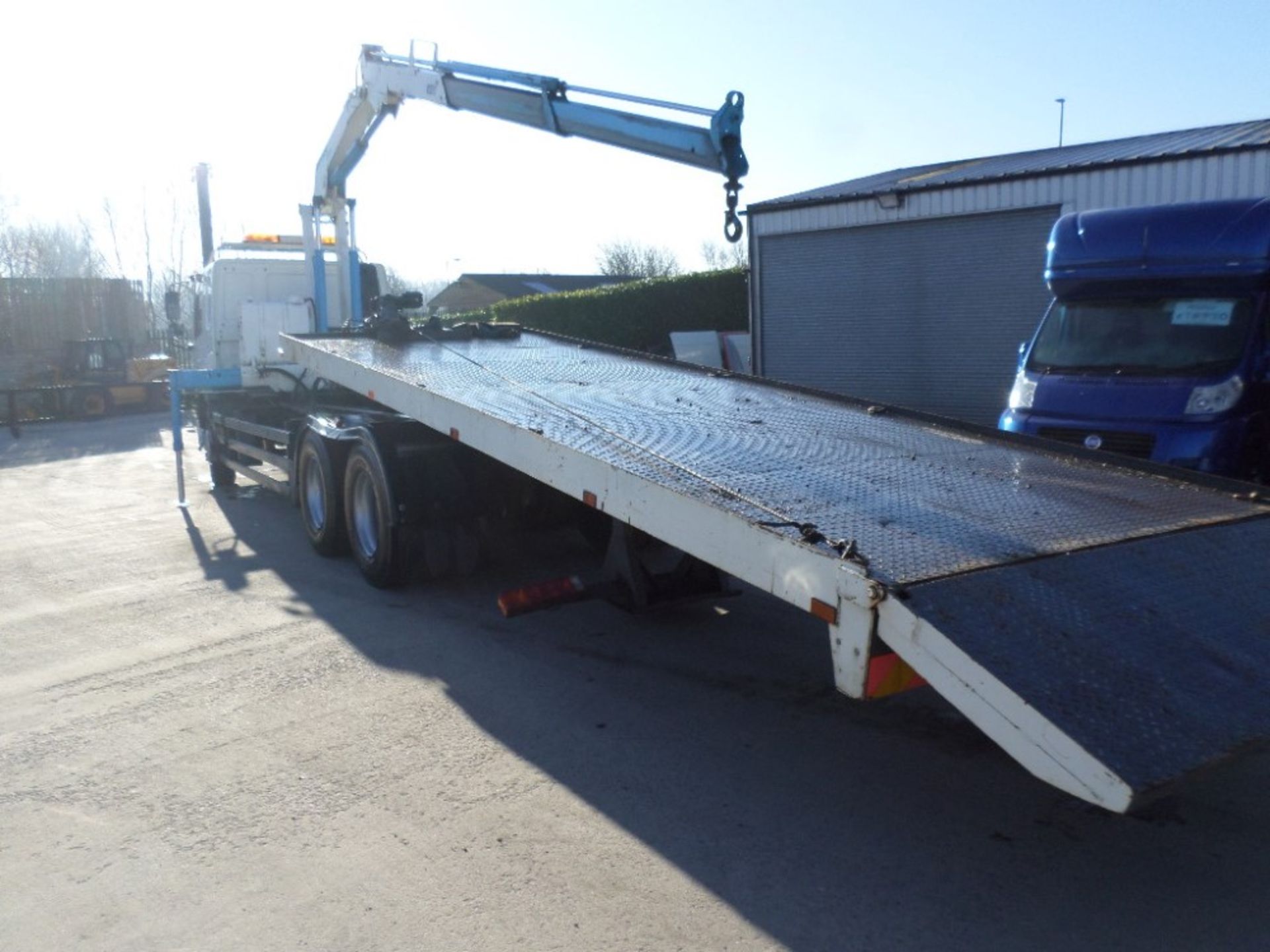 S reg DAF FAS 75 CF.290 TILT & SLIDE PLANT BODY C/W HYD WINCH (LOCATION SHEFFIELD) 1ST [+ VAT] - Image 2 of 5