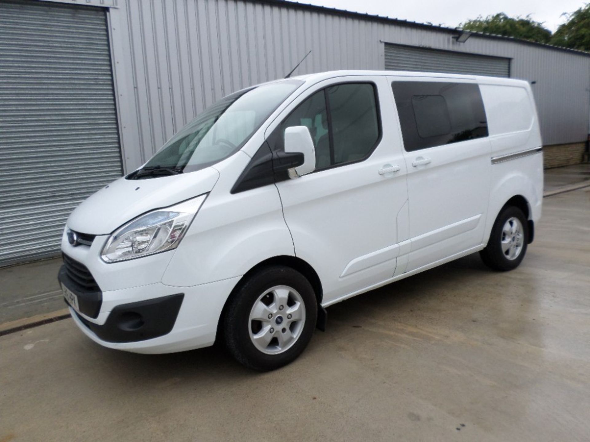 16 reg FORD TRANSIT CUSTOM 125 290 TDCI CREW VAN (LOCATION SHEFFIELD) 1ST REG 03/16, TEST 11/20,