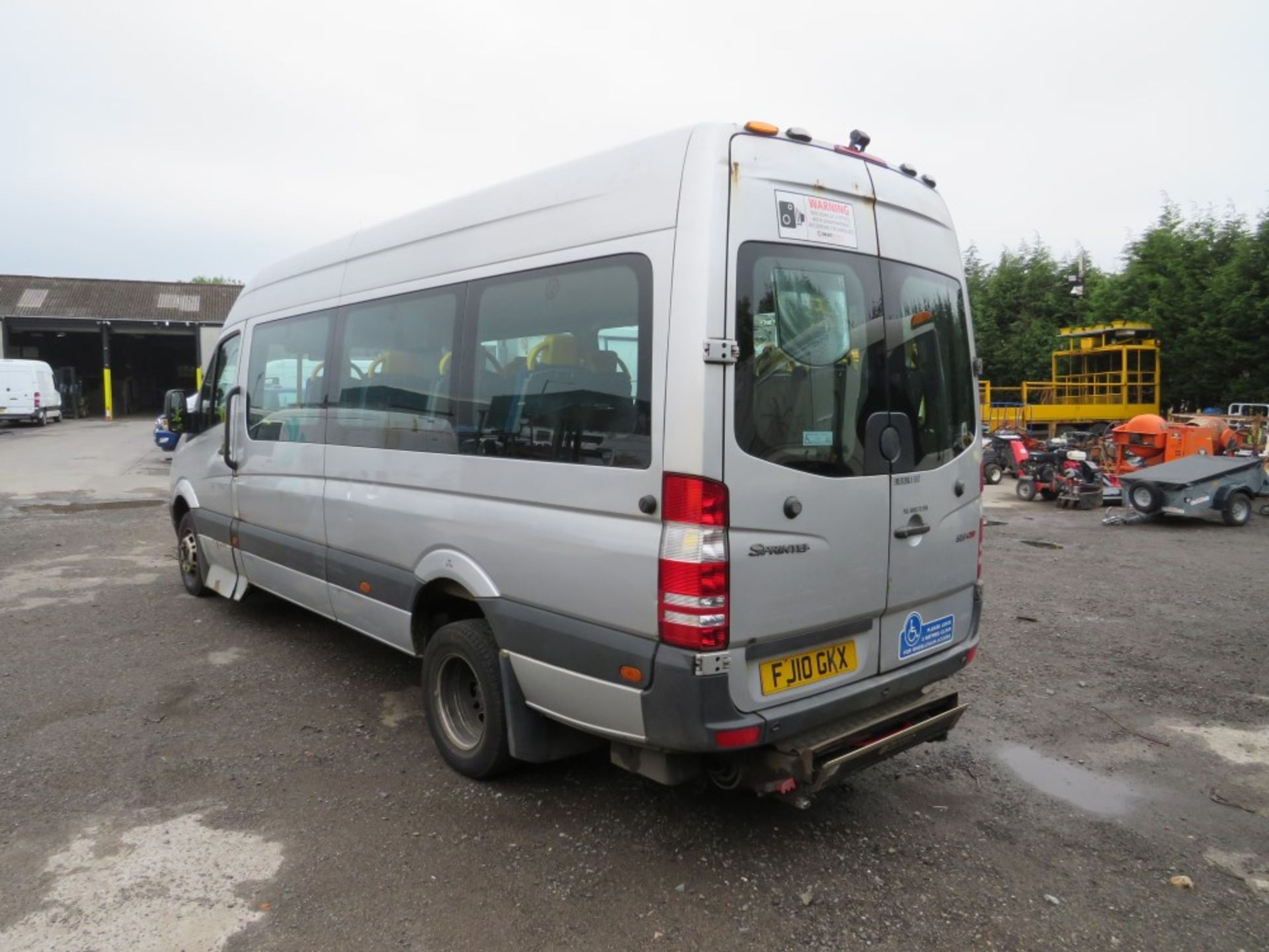 10 reg MERCEDES SPRINTER 513 CDI MINIBUS, 1ST REG 04/10, TEST 12/20, 538257KM, V5 HERE, 1 OWNER FROM - Image 3 of 6