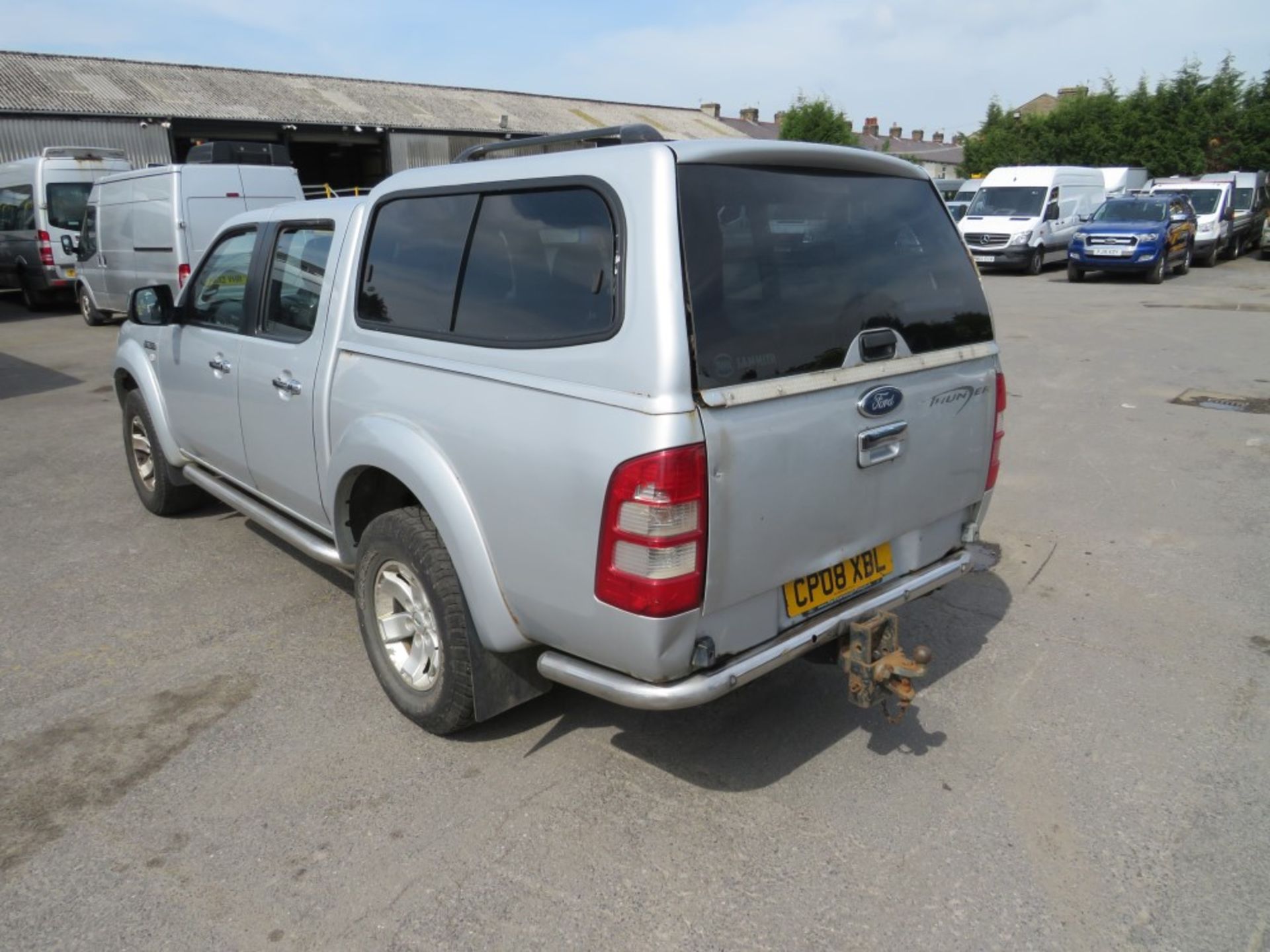 08 reg FORD RANGER THUNDER D/C 4WD PICKUP, 1ST REG 07/08, TEST 12/20, 181349M, V5 HERE, 4 FORMER - Image 3 of 5