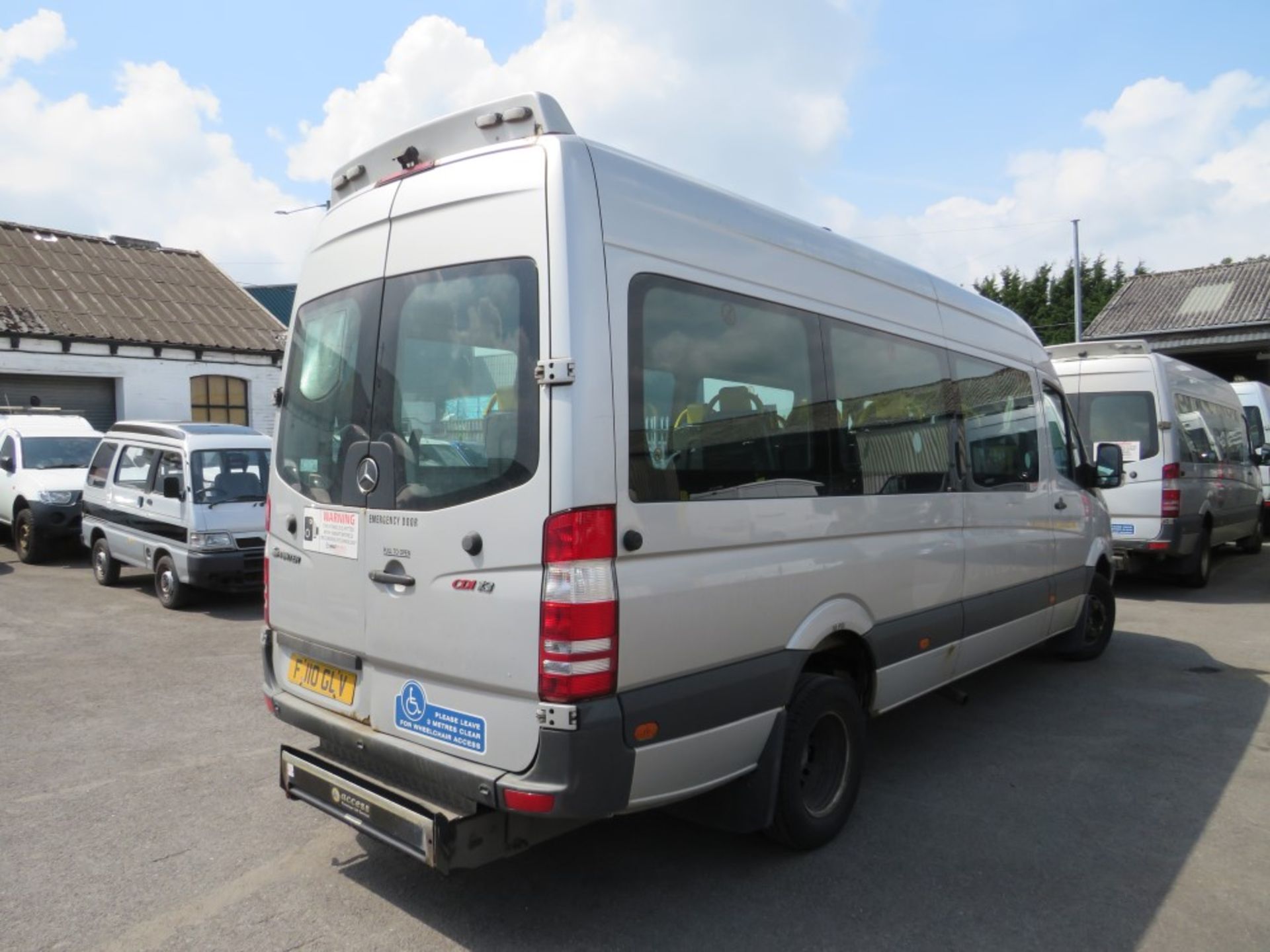 10 reg MERCEDES SPRINTER 513 CDI MINIBUS, 1ST REG 04/10, TEST 03/21, 494949KM, V5 HERE, 1 OWNER FROM - Image 4 of 6