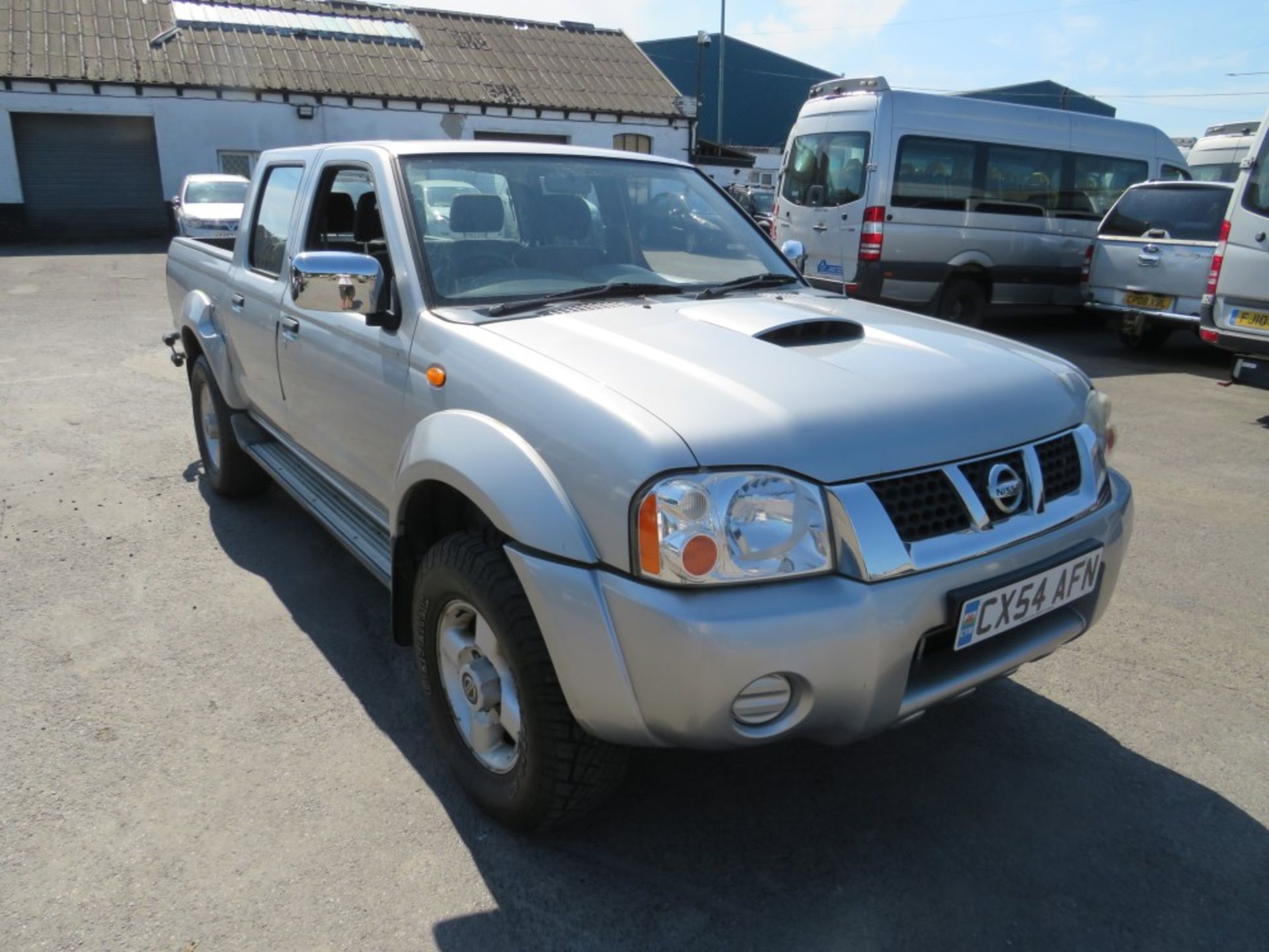 54 reg NISSAN NAVARA D22 2.5 DI 4x4 PICKUP, 1ST REG 10/04, TEST 06/21, 71311M, V5 HERE, 2 FORMER