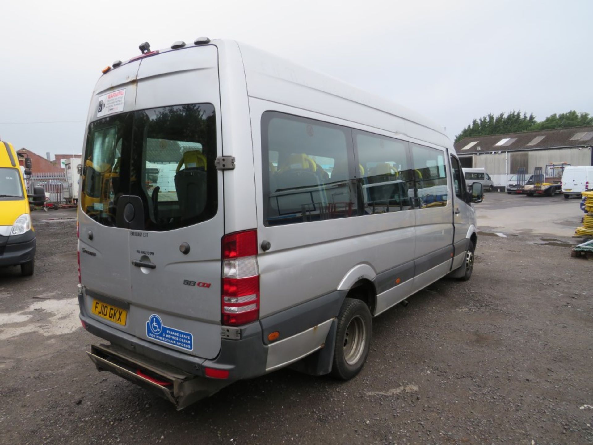 10 reg MERCEDES SPRINTER 513 CDI MINIBUS, 1ST REG 04/10, TEST 12/20, 538257KM, V5 HERE, 1 OWNER FROM - Image 4 of 6