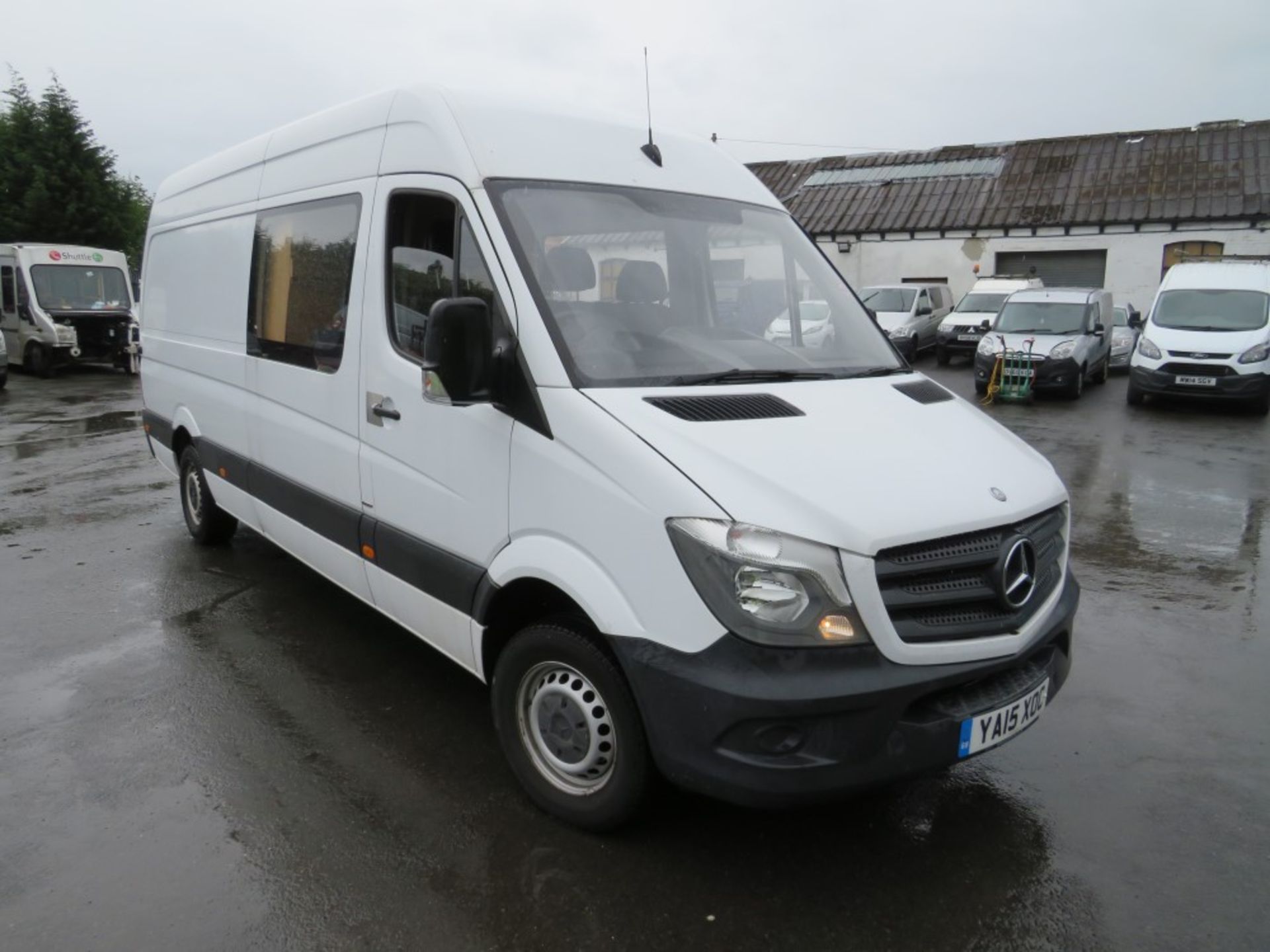 15 reg MERCEDES SPRINTER 313 CREW VAN, 1ST REG 07/15, TEST 07/20, 140996M, V5 HERE, 1 OWNER FROM NEW