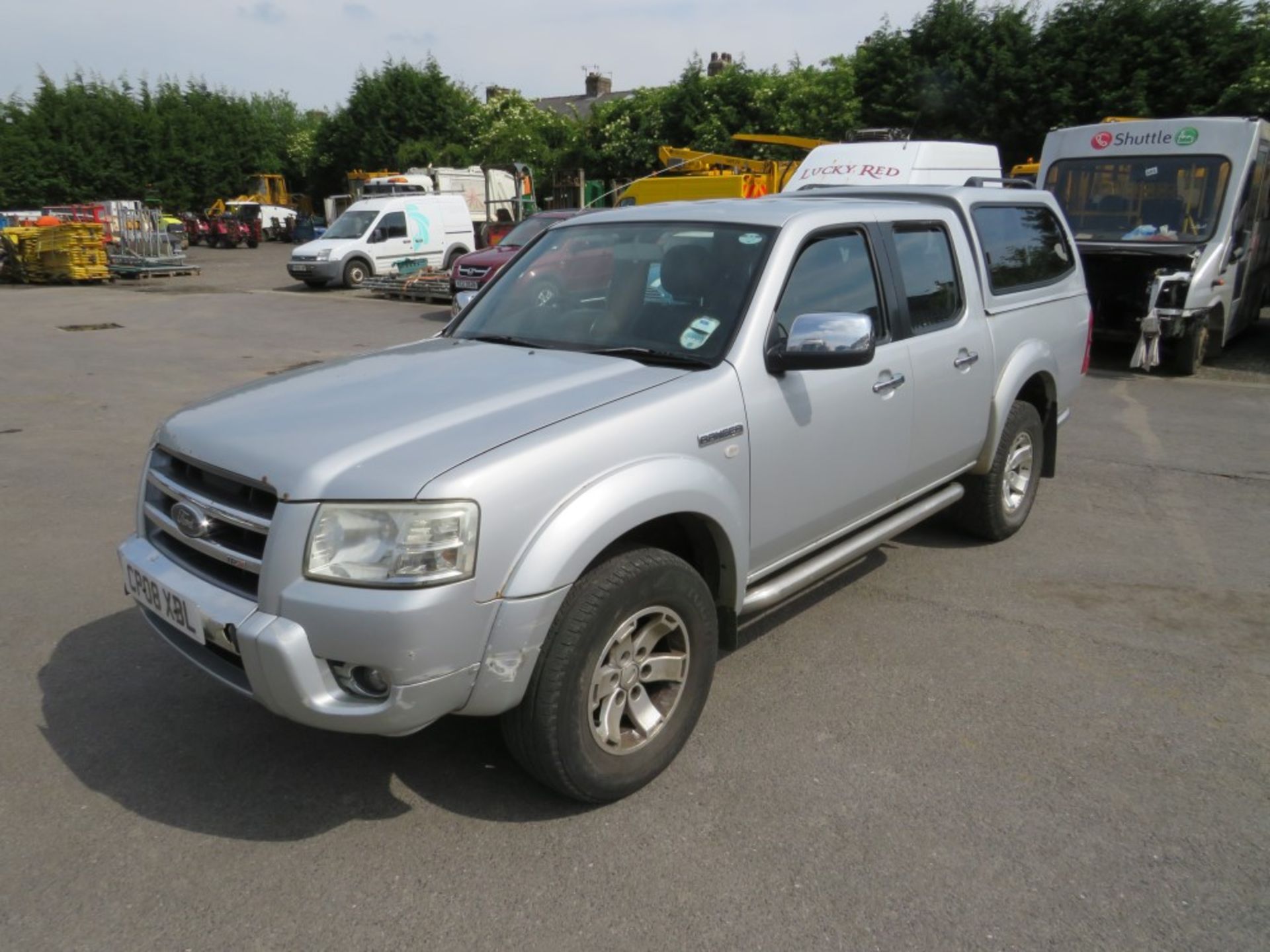 08 reg FORD RANGER THUNDER D/C 4WD PICKUP, 1ST REG 07/08, TEST 12/20, 181349M, V5 HERE, 4 FORMER - Image 2 of 5