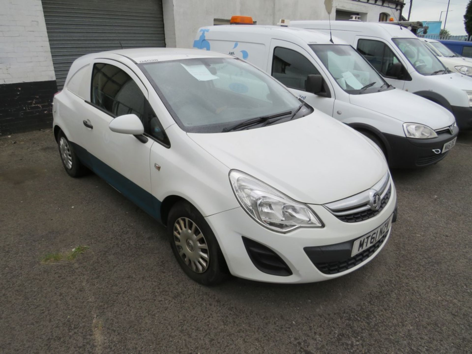 61 reg VAUXHALL CORSA CDTI ECOFLEX VAN (DIRECT UNITED UTILITIES WATER) 1ST REG 01/12, TEST 09/20, V5