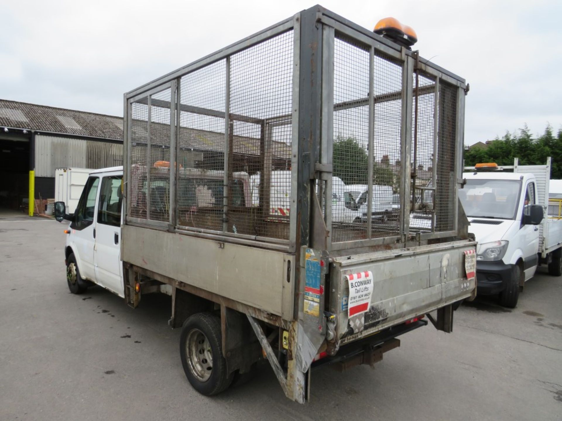 12 reg FORD TRANSIT 100 T350 RWD TIPPER (DIRECT COUNCIL) 1ST REG 08/12, TEST 08/20, 155145M, V5 - Image 3 of 6