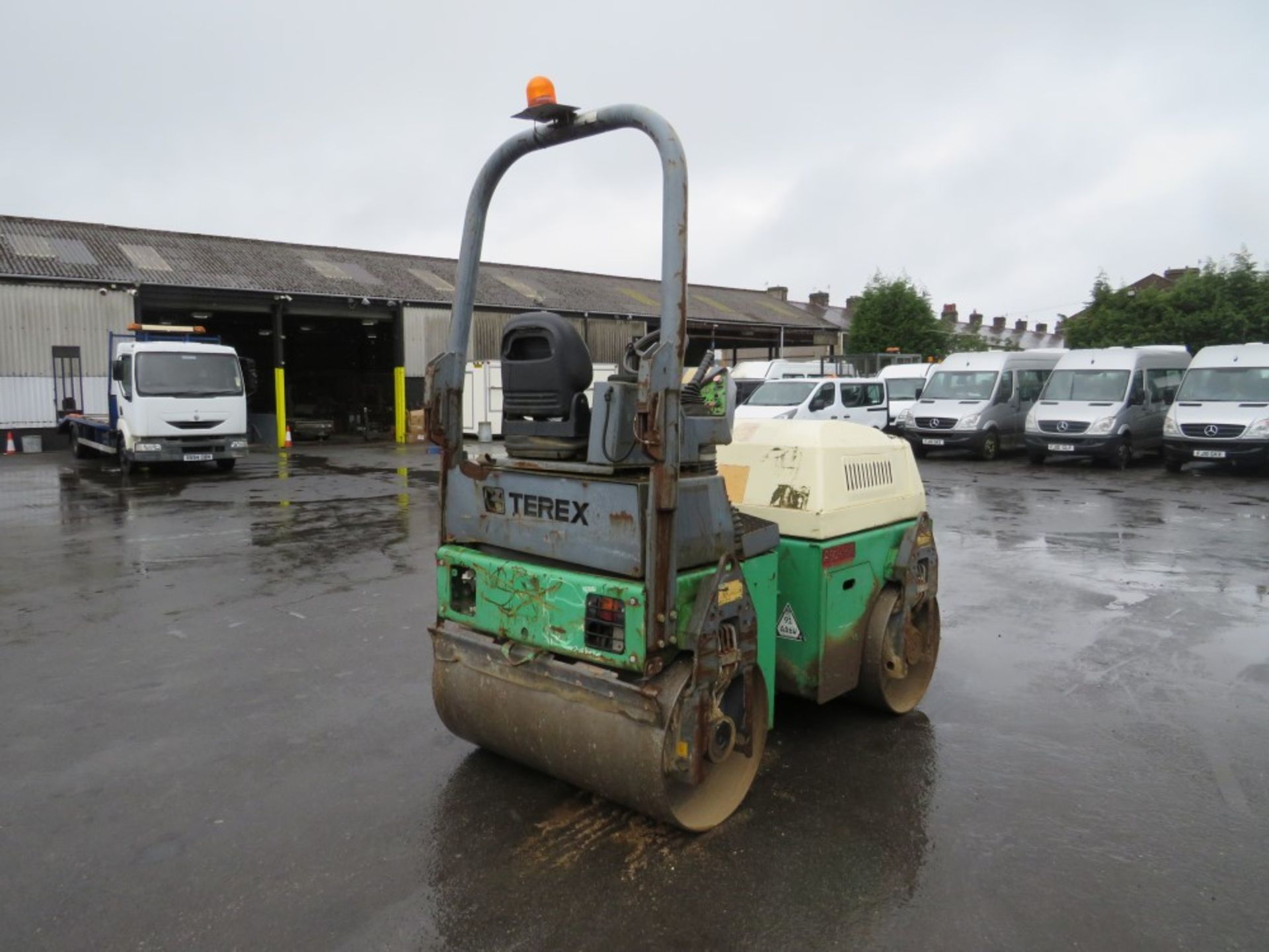 TEREX 130 TWIN DRUM ROLLER, 2072 HOURS NOT WARRANTED [+ VAT] - Image 4 of 4