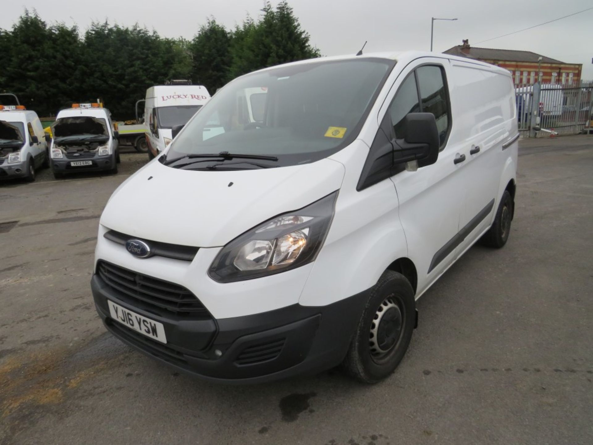 16 reg FORD TRANSIT CUSTOM 270 ECO-TECH, 1ST REG 03/16, TEST 04/21, 136107M, V5 HERE, 1 FORMER - Image 2 of 6