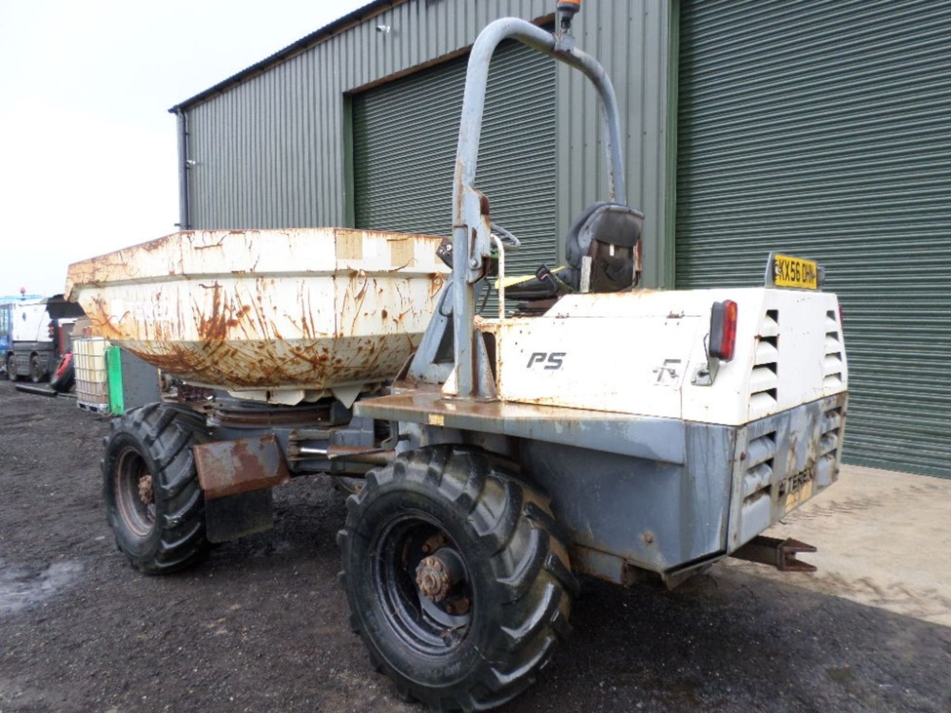 56 reg TEREX PS6000 SWIVEL TIP DUMPER (LOCATION SHEFFIELD) NO V5 (RING FOR COLLECTION DETAILS) [+