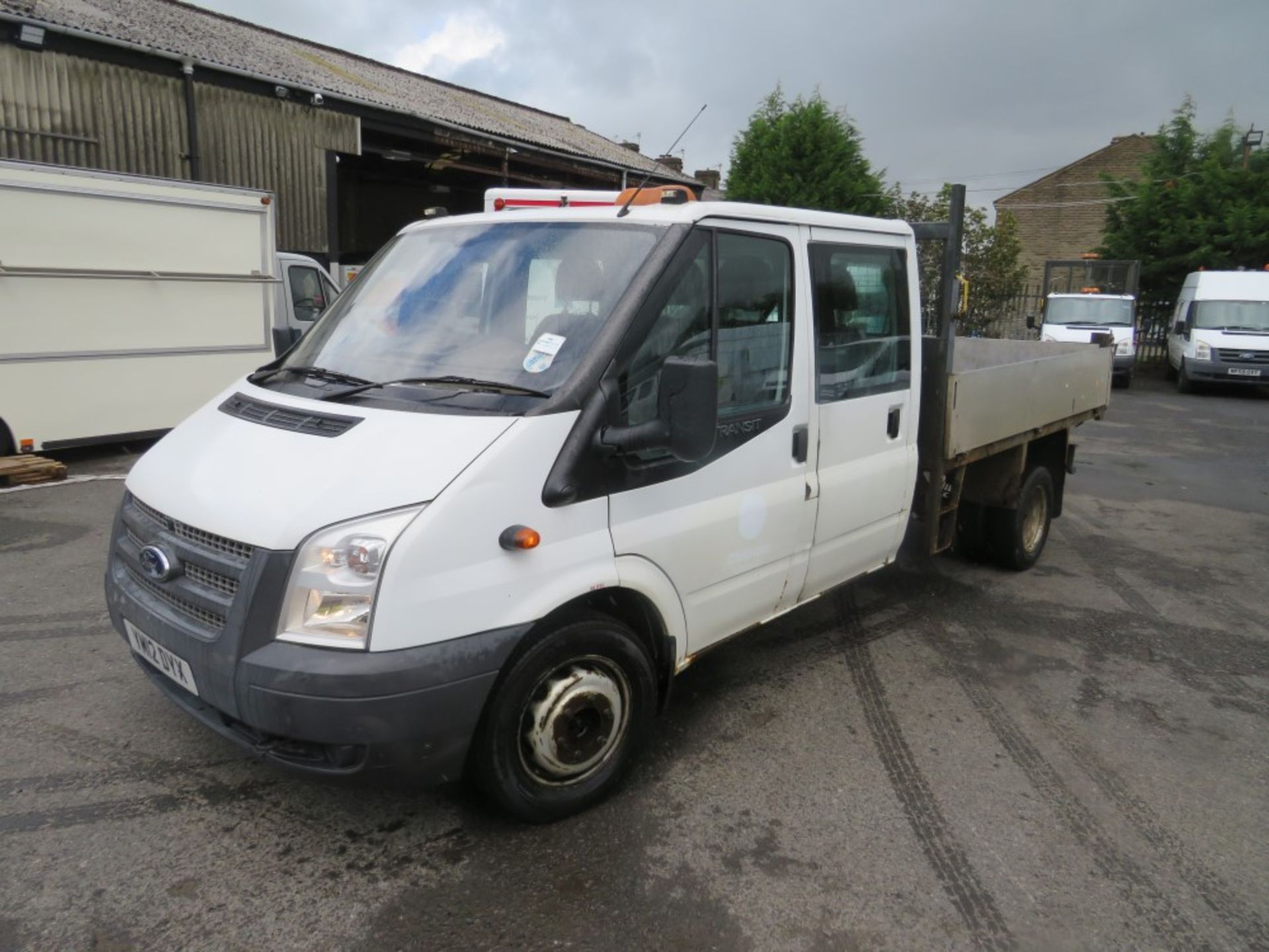 12 reg FORD TRANSIT 100 T350 RWD TIPPER (DIRECT COUNCIL) 1ST REG 08/12, TEST 08/12, 57285M [+ VAT] - Image 2 of 6