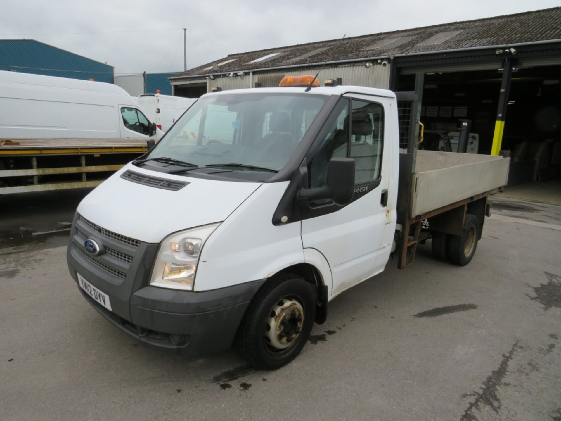 12 reg FORD TRANSIT 100 T350 RWD TIPPER (DIRECT COUNCIL) 1ST REG 08/12, TEST 08/20, 90987M, V5 HERE, - Image 2 of 6