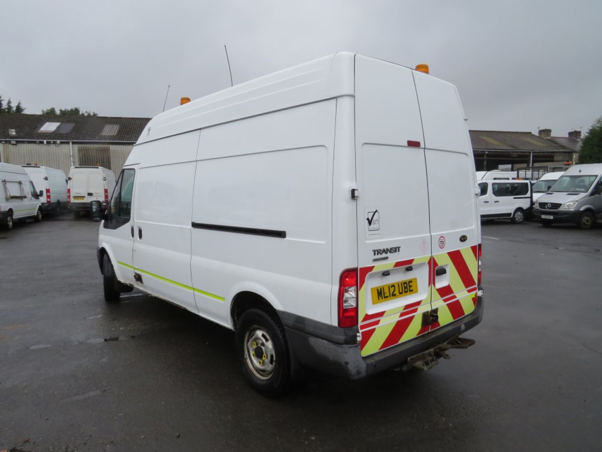 12 reg FORD TRANSIT 125 T350 RWD (DIRECT ELECTRICITY NW) 1ST REG 06/21, TEST 04/21, 75587M, V5 HERE, - Image 3 of 6