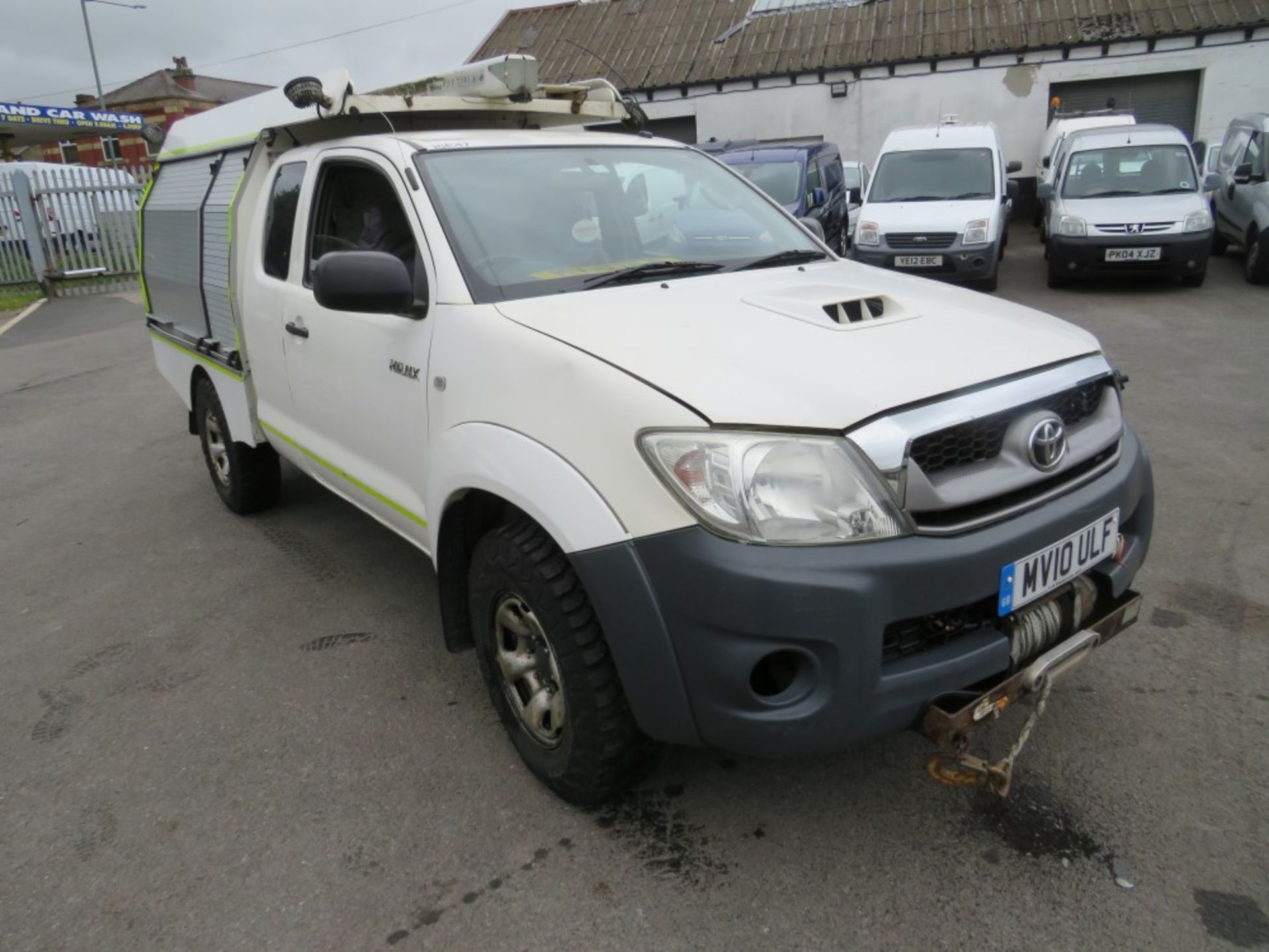 10 reg TOYOTA HILUX HL2 D-4D 4 X ECB (DIRECT ELECTRICITY NW) 1ST REG 07/10, TEST 04/21, 119343M,V5