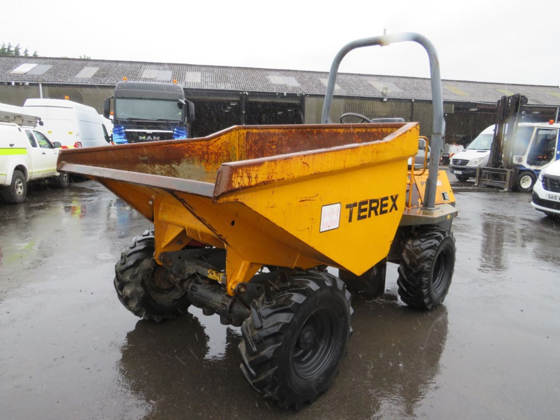 2008 BENFORD TEREX PT3000 3 TON DUMPER, 1482 HOURS NOT WARRANTED [NO VAT] - Image 2 of 5