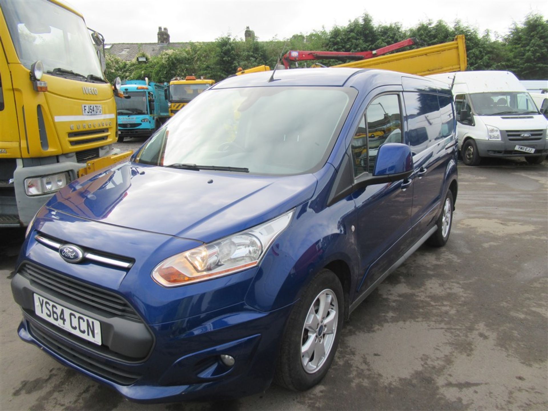 64 reg FORD TRANSIT CONNECT 240 LIMITED, 1ST REG 12/14, 128144M WARRANTED, V5 HERE, 1 OWNER FROM NEW - Image 2 of 7