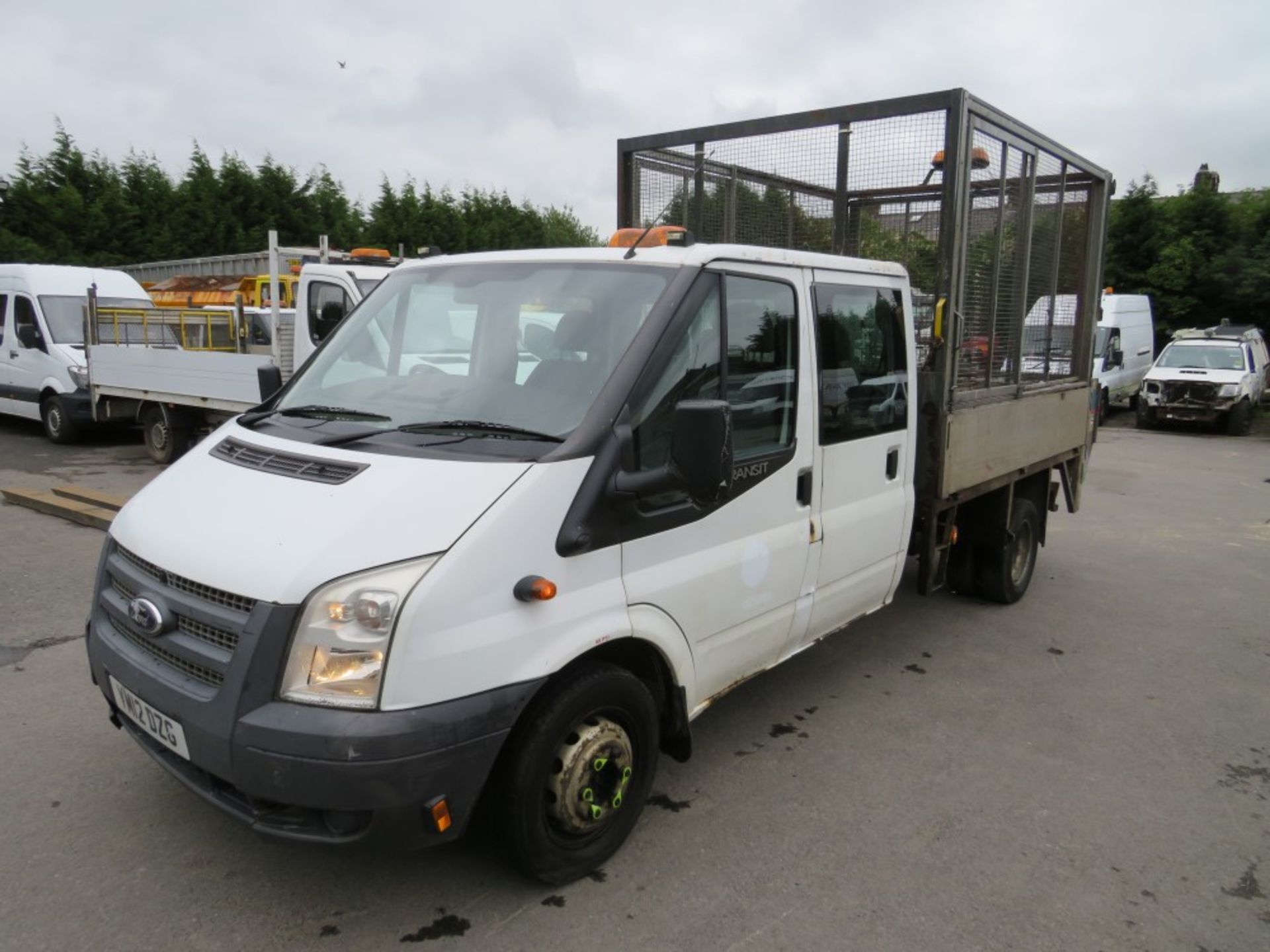 12 reg FORD TRANSIT 100 T350 RWD TIPPER (DIRECT COUNCIL) 1ST REG 08/12, TEST 08/20, 155145M, V5 - Image 2 of 6