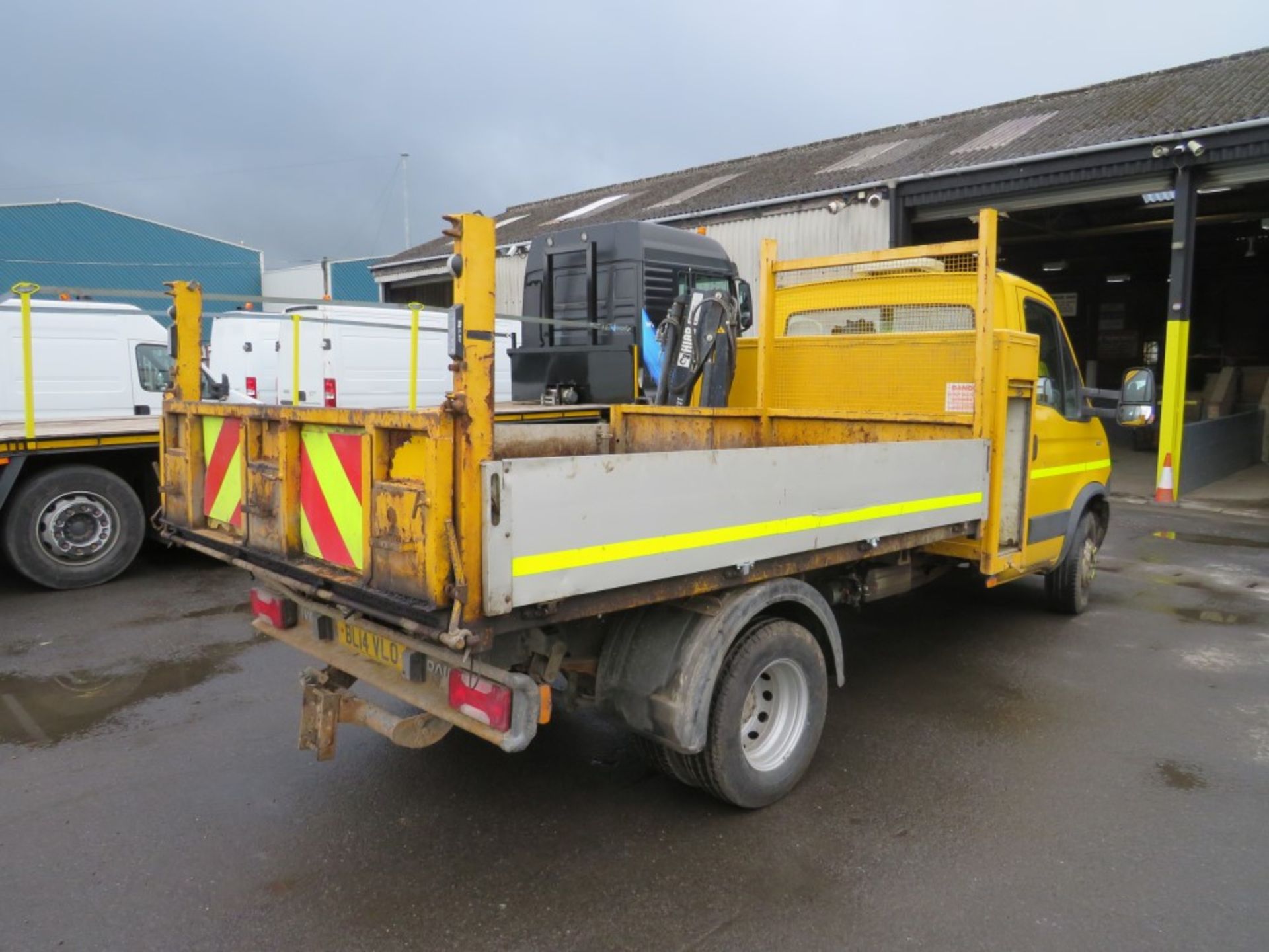 14 reg IVECO DAILY 70C17 TIPPER (DIRECT COUNCIL) 1ST REG 08/14, TEST 07/20, 87000KM, V5 HERE, 1 - Image 4 of 7