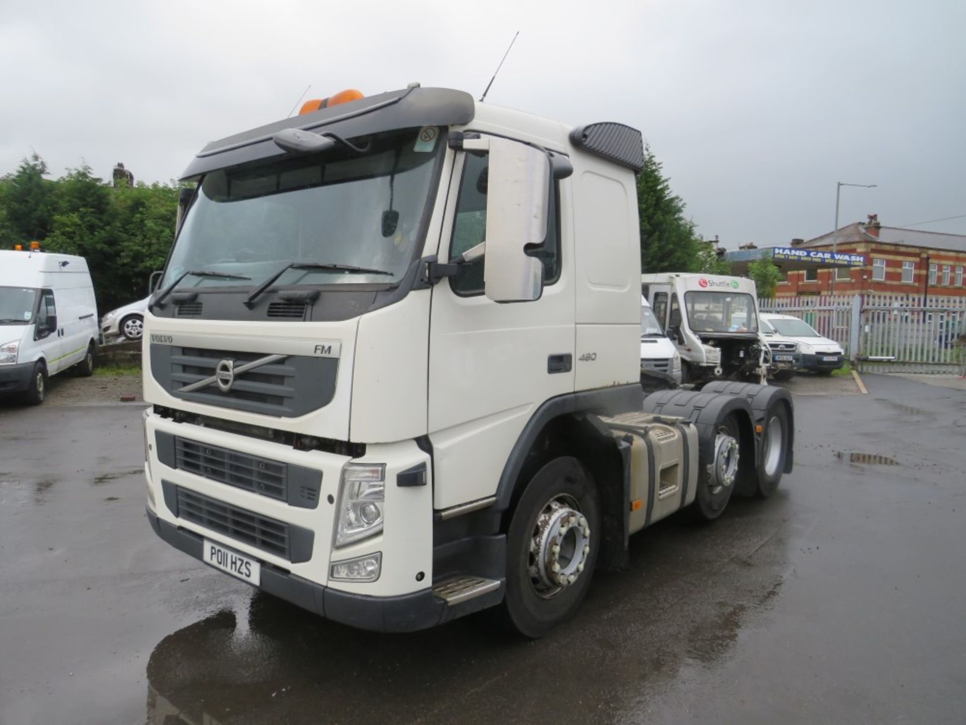 11 reg VOLVO FM460 TRACTOR UNIT (DIRECT UNITED UTILITIES WATER) 1ST REG 07/11, TEST 02/21, 414151KM, - Image 2 of 5