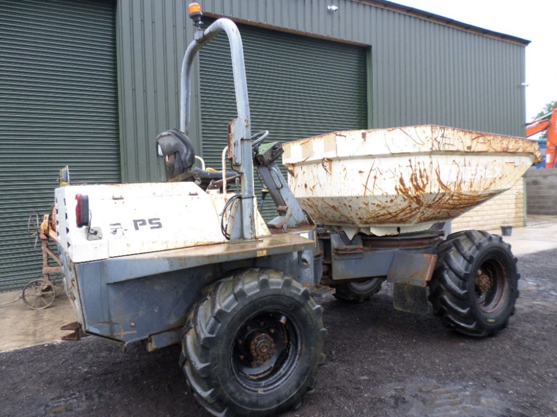 56 reg TEREX PS6000 SWIVEL TIP DUMPER (LOCATION SHEFFIELD) NO V5 (RING FOR COLLECTION DETAILS) [+ - Image 6 of 9