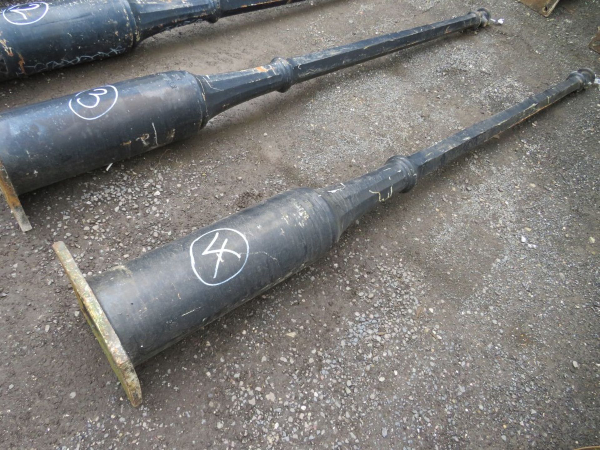 1 X ORIGINAL CAST IRON LAMP POST (4) (DIRECT COUNCIL) [+ VAT]