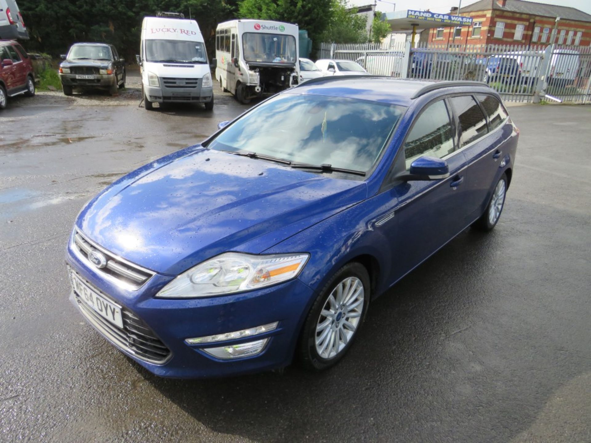 64 reg FORD MONDEO ZETEC TDCI, 1ST REG 10/14, 100981M, V5 HERE, 1 OWNER FROM NEW [NO VAT] - Image 2 of 6