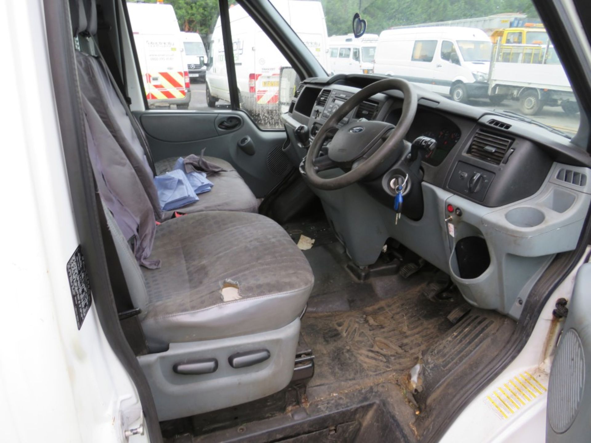 12 reg FORD TRANSIT 100 T350 RWD TIPPER (DIRECT COUNCIL) 1ST REG 08/12, TEST 08/20, 90987M, V5 HERE, - Image 6 of 6