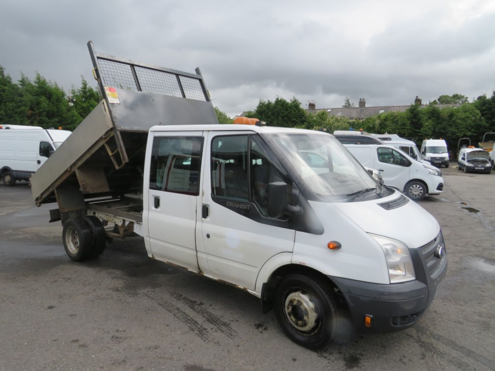 12 reg FORD TRANSIT 100 T350 RWD TIPPER (DIRECT COUNCIL) 1ST REG 08/12, TEST 08/12, 57285M [+ VAT] - Image 5 of 6