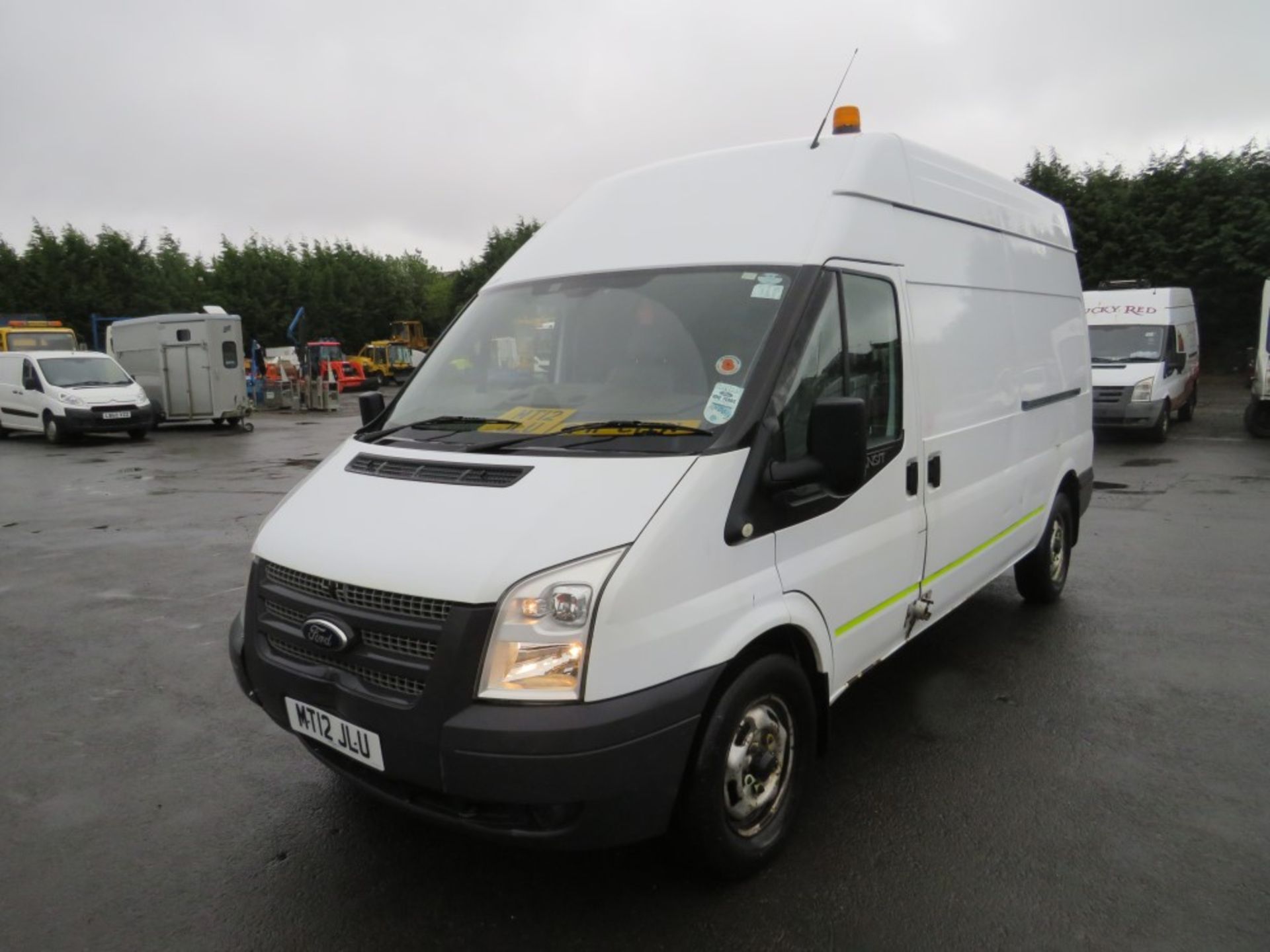 12 reg FORD TRANSIT 125 T350 RWD (DIRECT ELECTRICITY NW) 1ST REG 07/12, TEST 12/20, 80664M, V5 MAY - Image 2 of 6