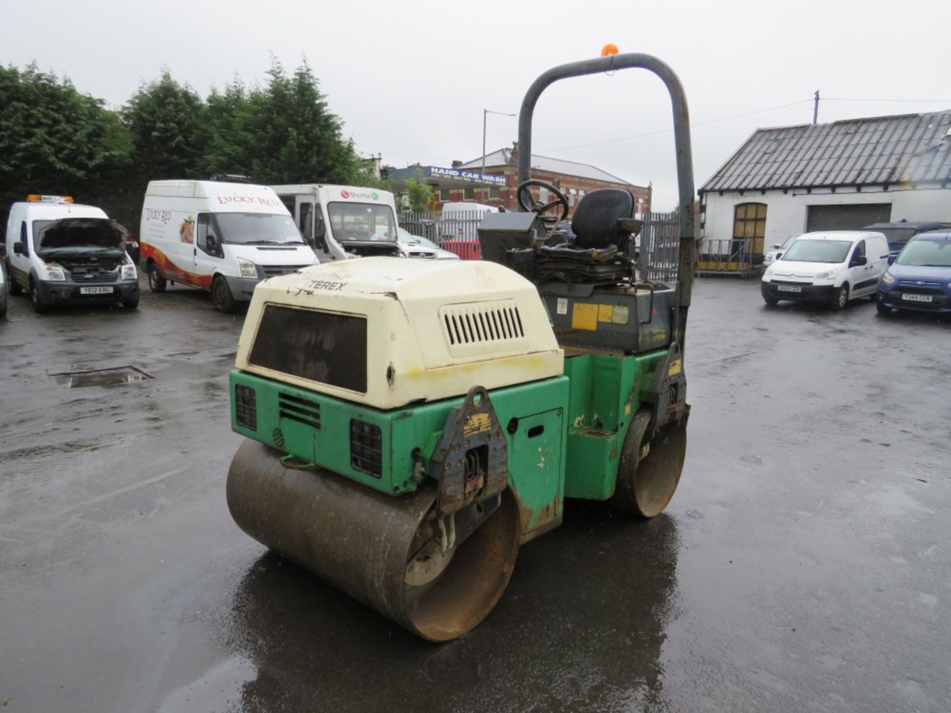 TEREX 130 TWIN DRUM ROLLER, 2072 HOURS NOT WARRANTED [+ VAT] - Image 2 of 4