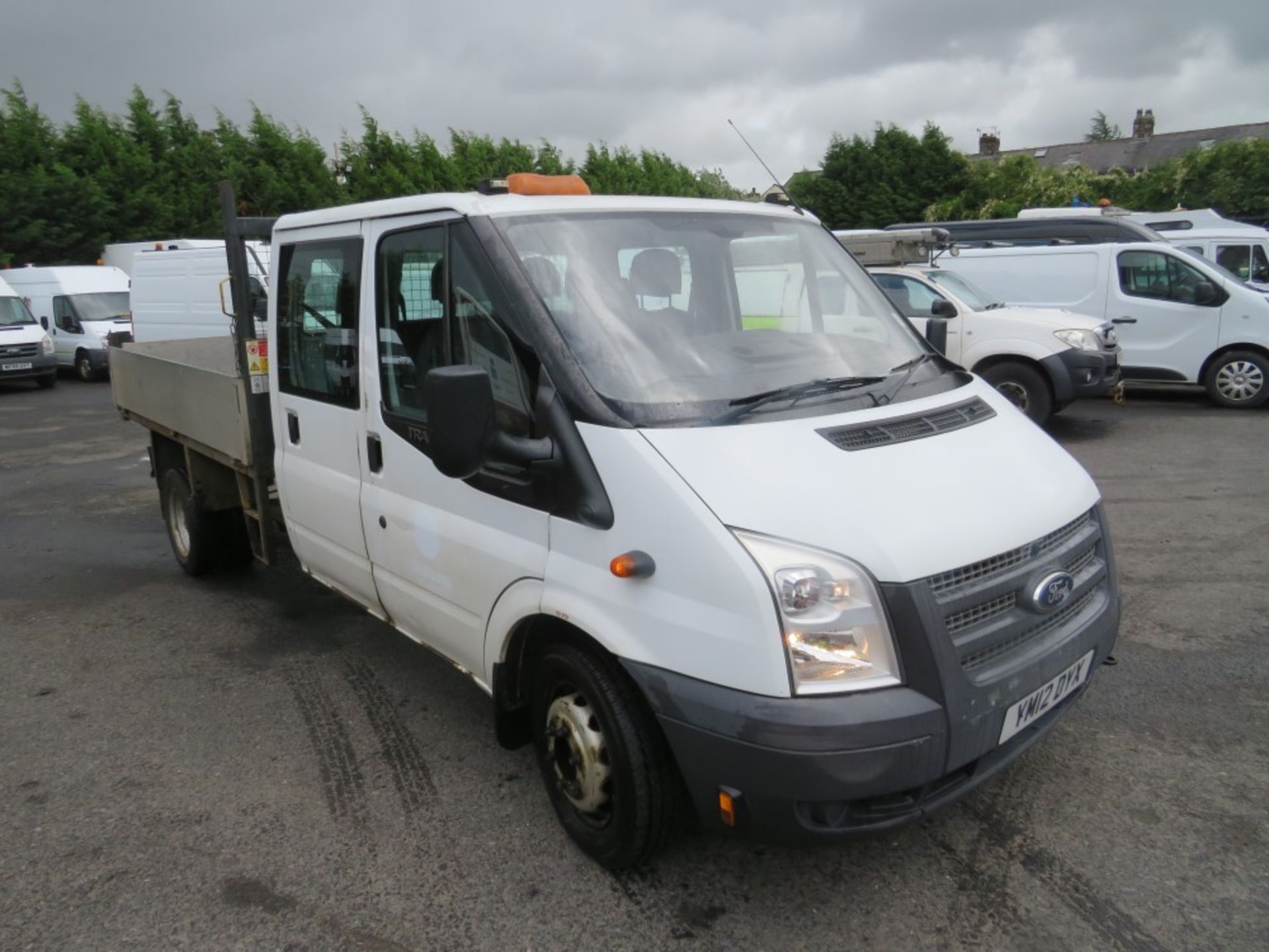 12 reg FORD TRANSIT 100 T350 RWD TIPPER (DIRECT COUNCIL) 1ST REG 08/12, TEST 08/12, 57285M [+ VAT]