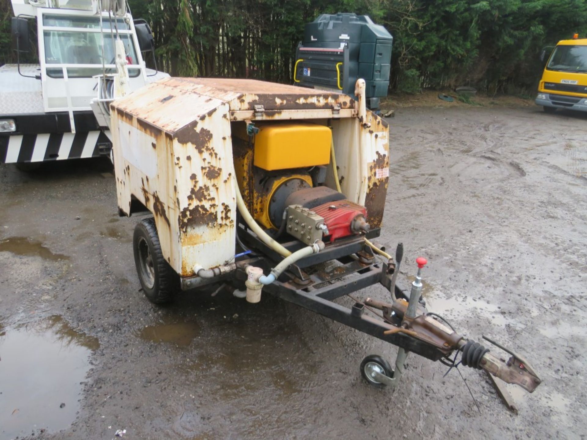TRAILER MOUNTED HIGH PRESSURE WATER JETTING UNIT, 4187 HOURS [+ VAT]