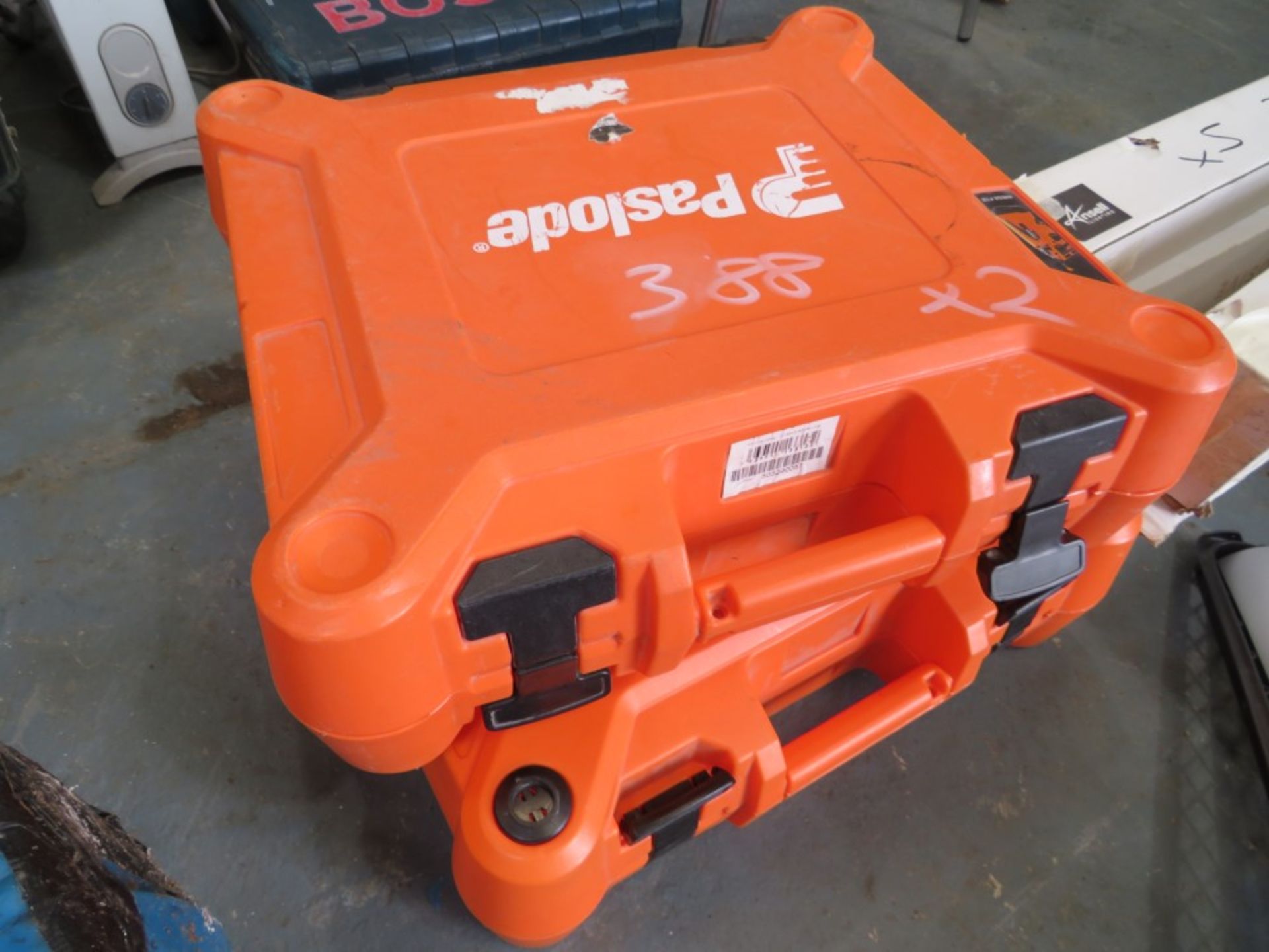 2 EMPTY PASLODE NAIL GUN BOXES [NO VAT]